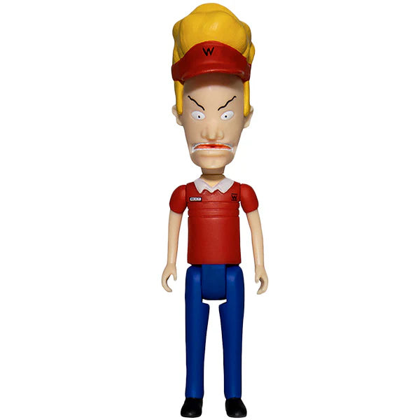 SUPER7 スーパーセブン リアクションフィギュア BEAVIS AND BUTT-HEAD ビーバス＆バットヘッド BUGER WORLD BEAVIS