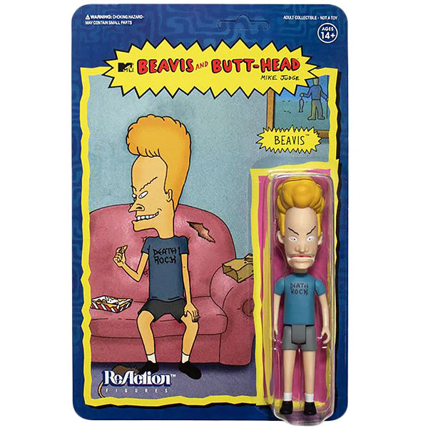 SUPER7 スーパーセブン リアクションフィギュア BEAVIS AND BUTT-HEAD ビーバス＆バットヘッド BEAVIS