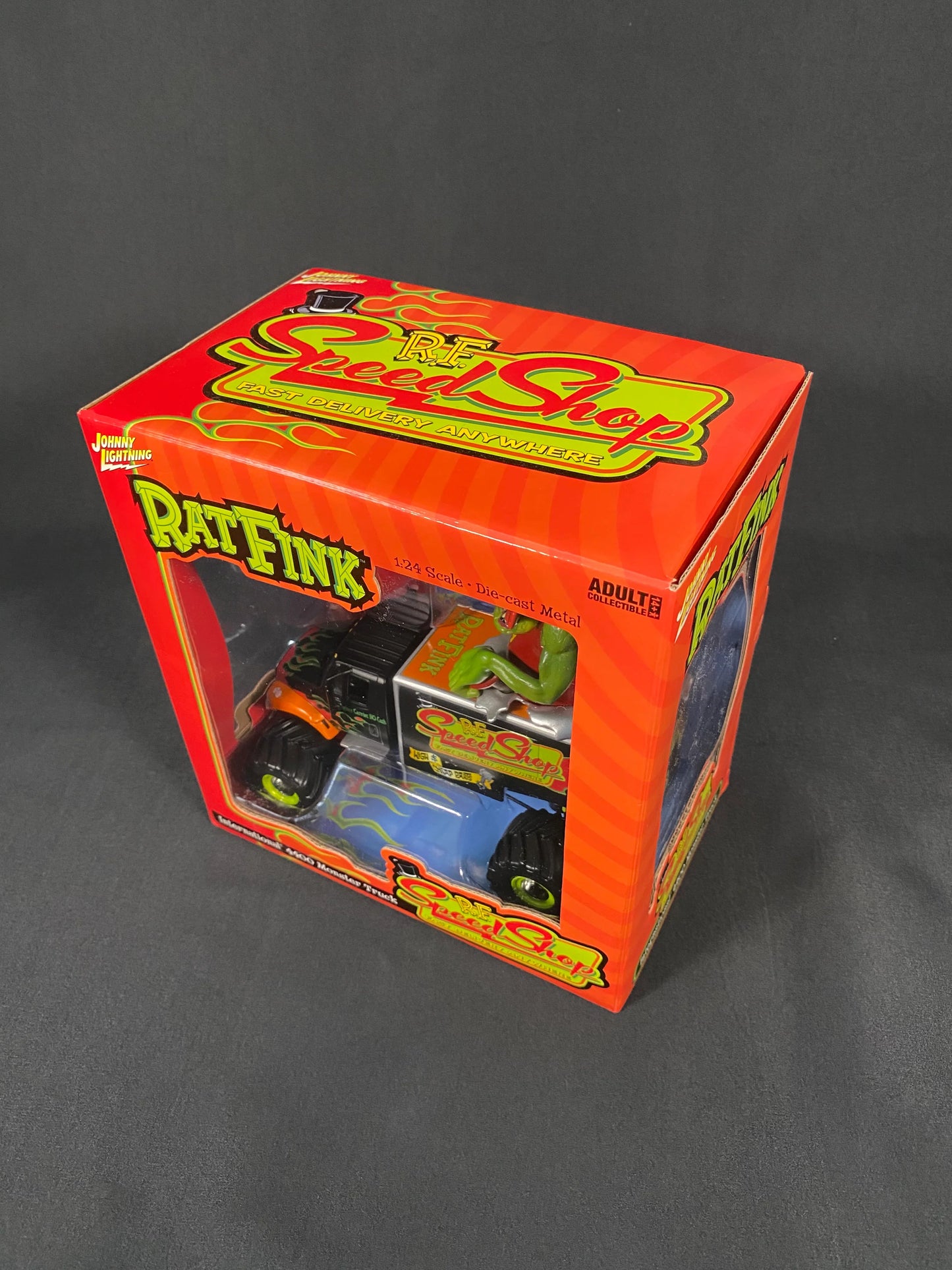 RAT FINK ラットフィンク ミニカー 1:24 RAT FINK SPEED SHOP MONSTER TRUCK