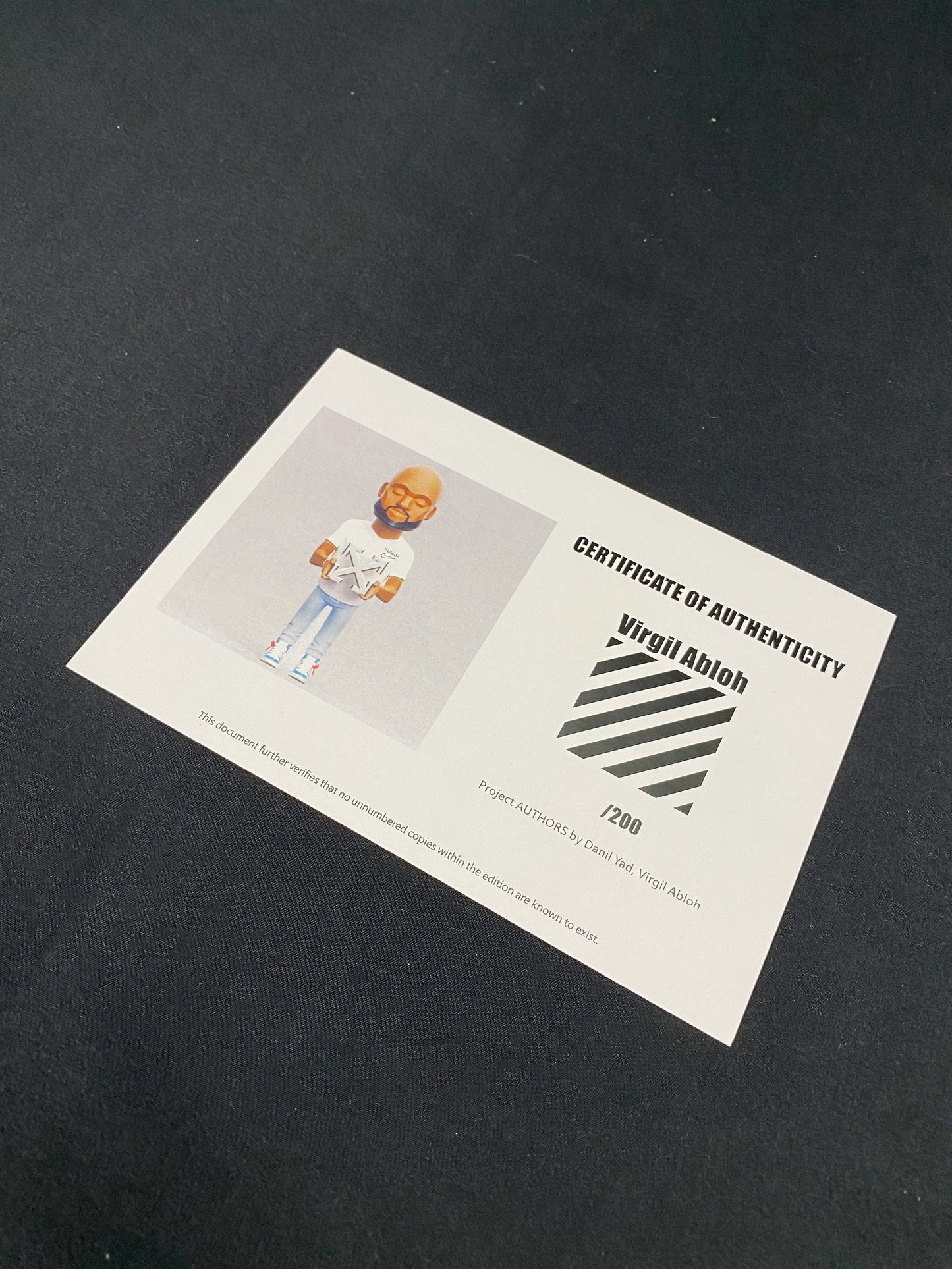 VIRGIL ABLOH ヴァージル・アブロー figure フィギュア