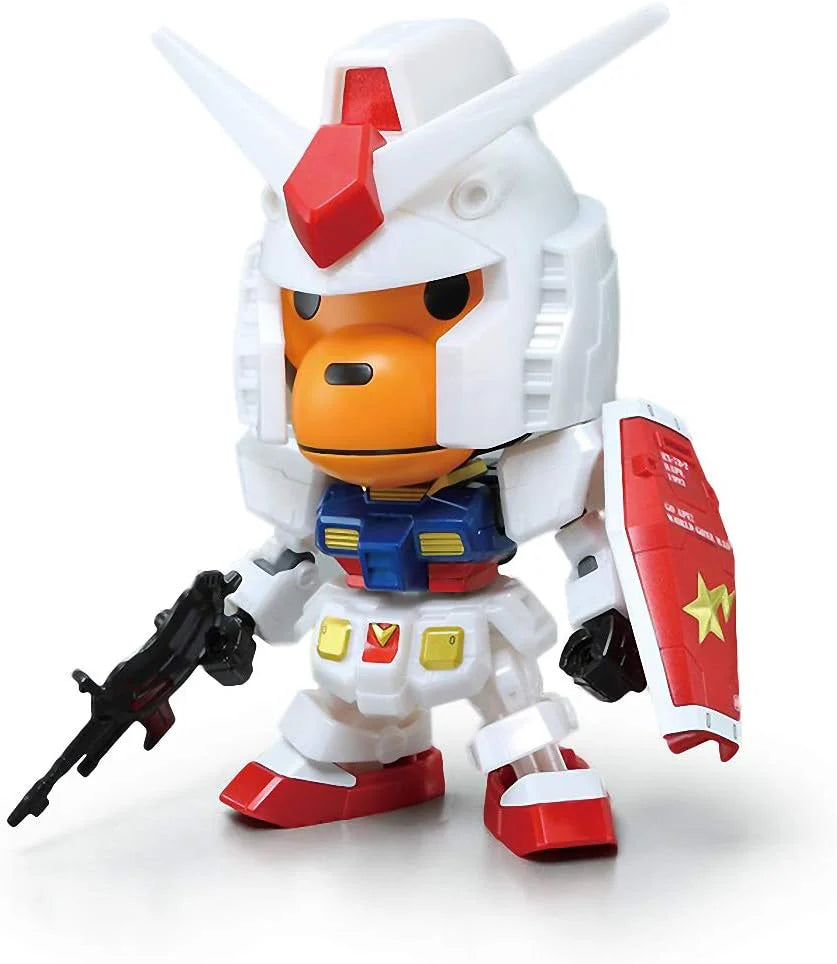 Bape Baby Milo エイプ ベビーマイロ RX-78-2 Gundam ガンダム Toy White ガンプラ