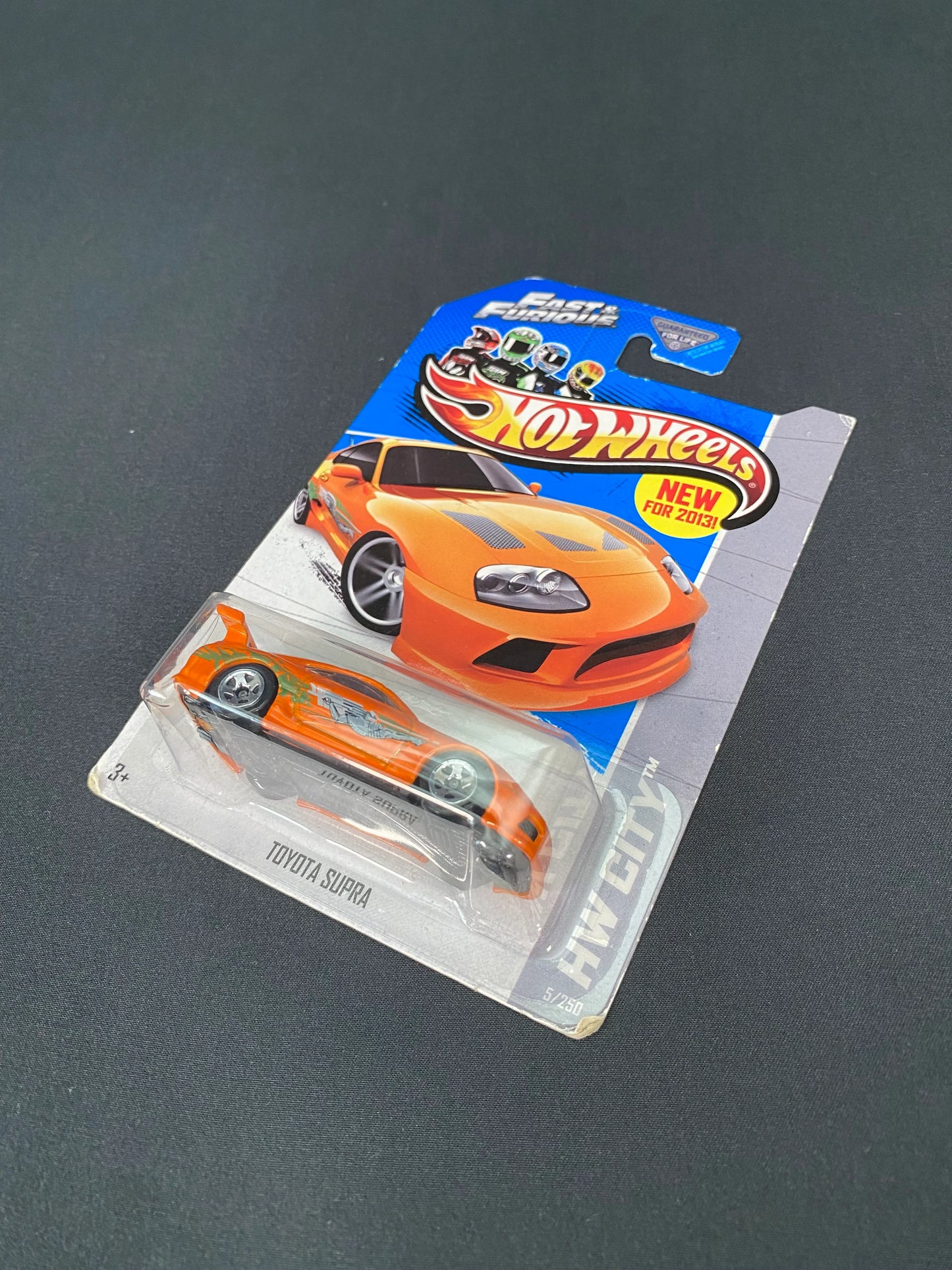 Hotwheels ホットウィール Fast & Furious ワイルドスピード TOYOTA SUPRA 1/64 トヨタ スープラ ミニカー