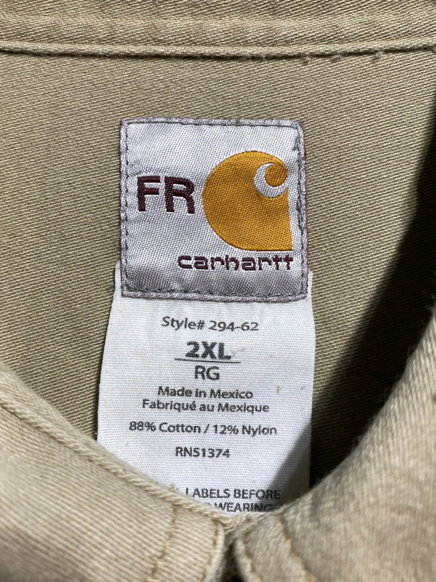 Carhartt カーハート 長袖シャツ 無地 FR