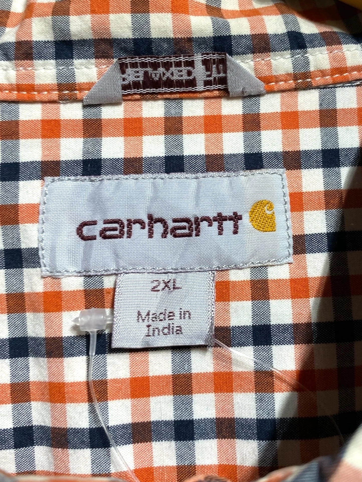 Carhartt カーハート 半袖シャツ チェックシャツ コットンシャツ