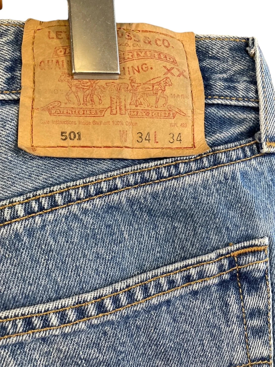 90s 90年代 Levi’s リーバイス 501 レギュラーストレート デニムパンツ