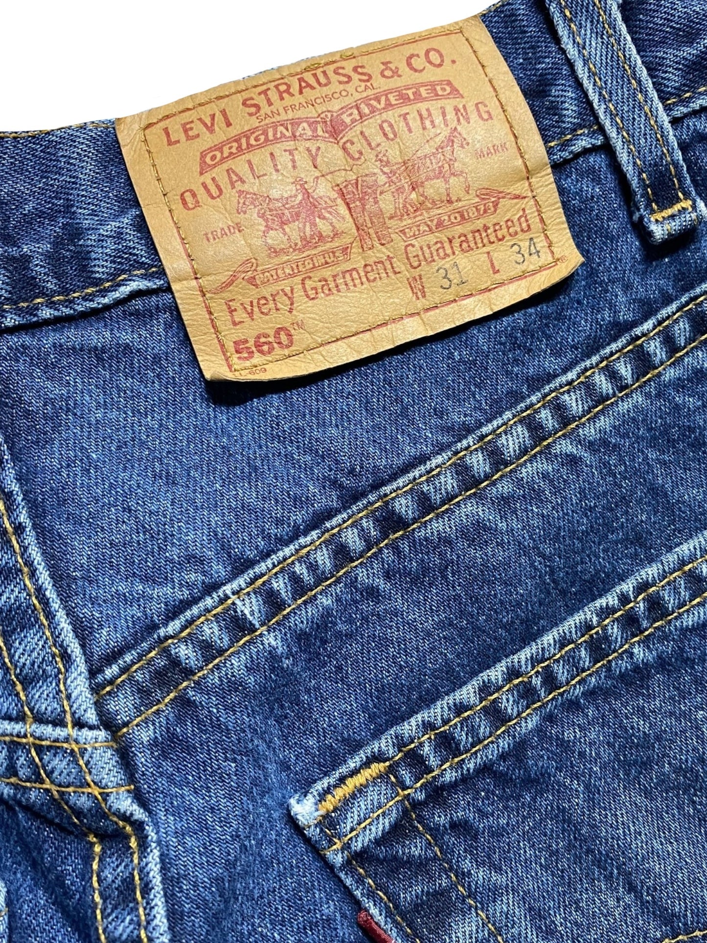 90s 90年代 Levi’s リーバイス 560 ルーズフィット デニムパンツ