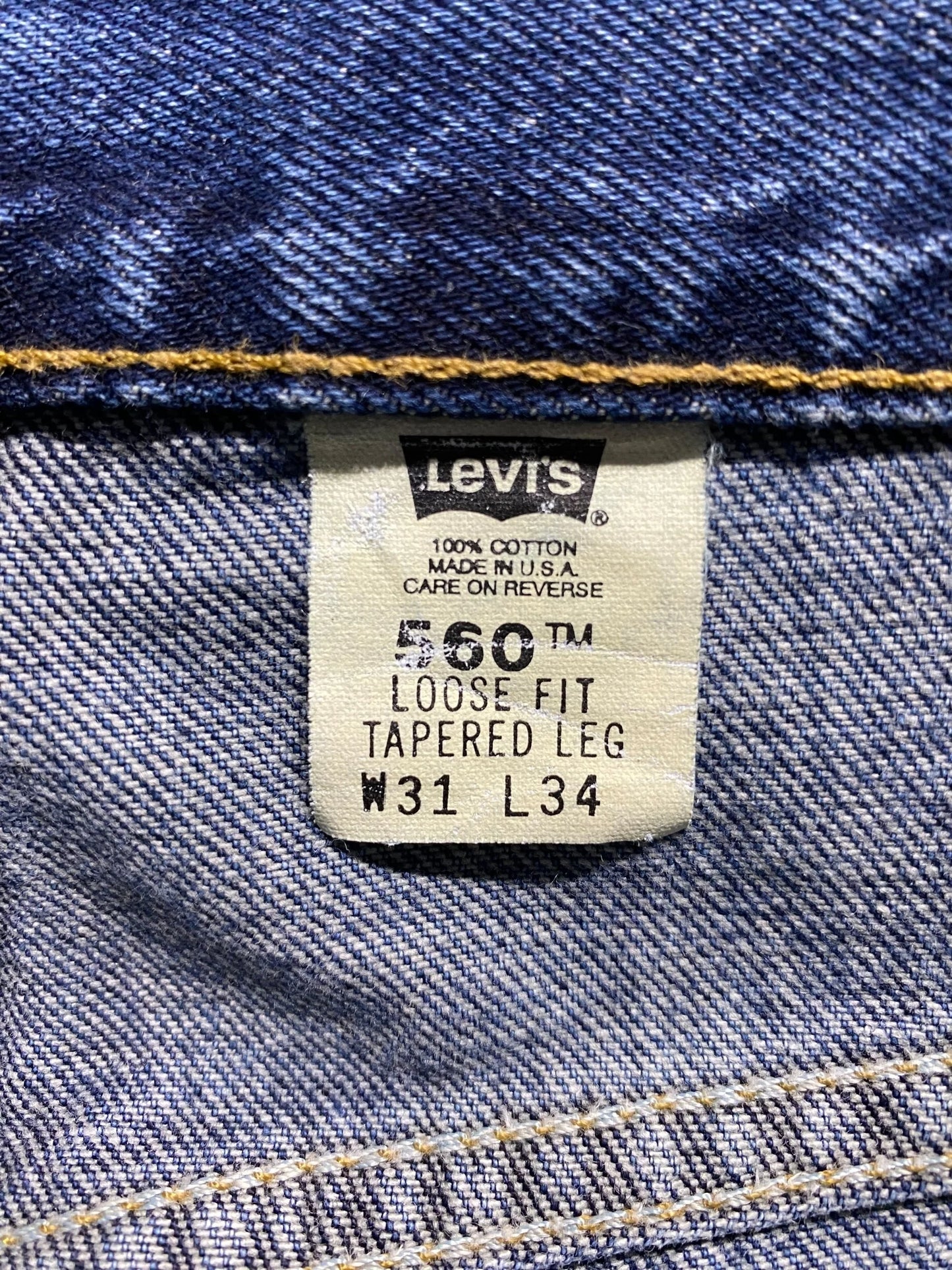 90s 90年代 Levi’s リーバイス 560 ルーズフィット デニムパンツ