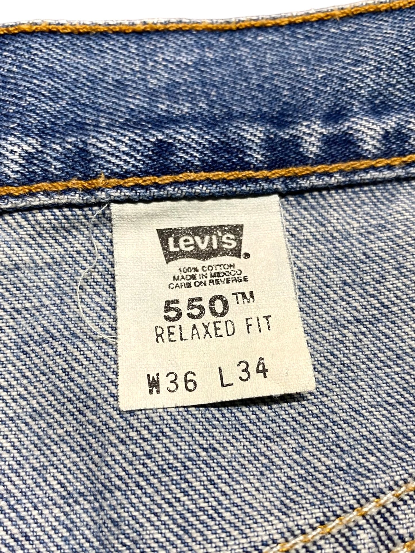 90s 90年代 Levi’s リーバイス 550 リラックスフィット デニムパンツ