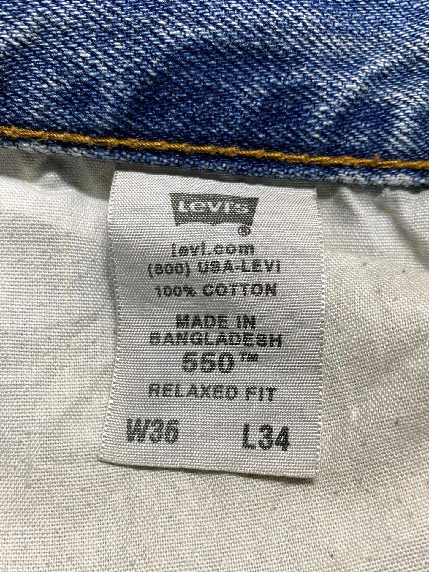 Levi’s リーバイス 550 リラックスフィット デニムパンツ