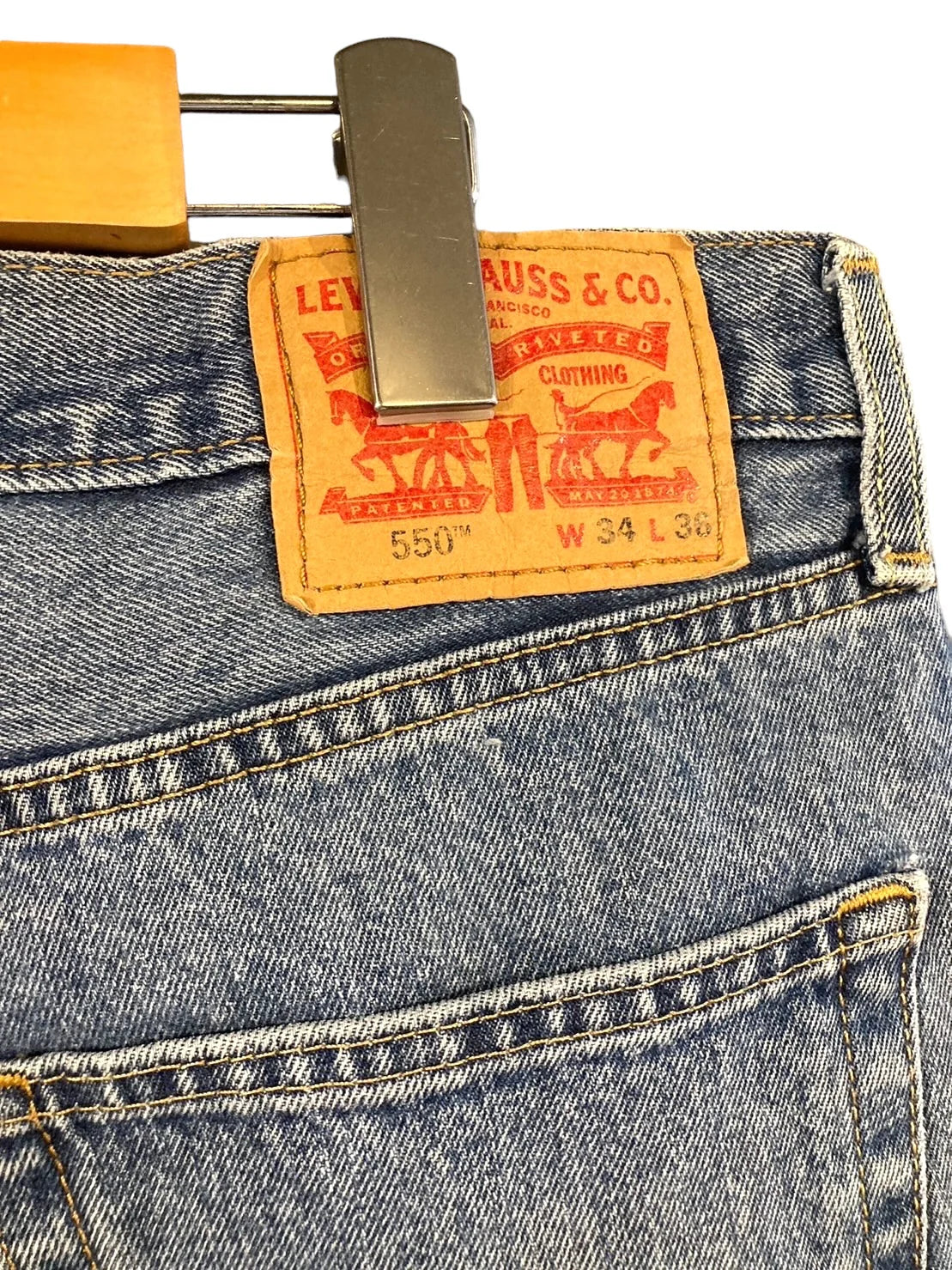 Levi’s リーバイス 550 リラックスフィット デニムパンツ