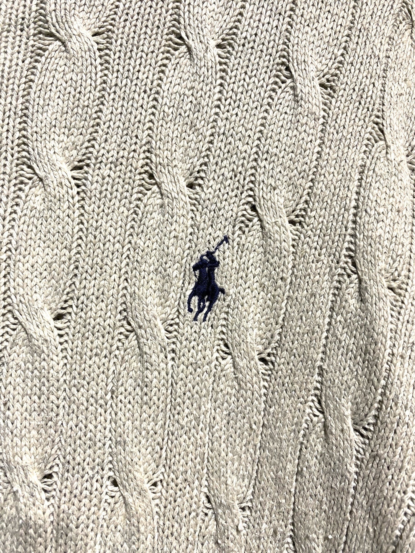 Polo Ralph Lauren ポロ ラルフローレン KNIT ニット セーター ケーブル タッサーシルク