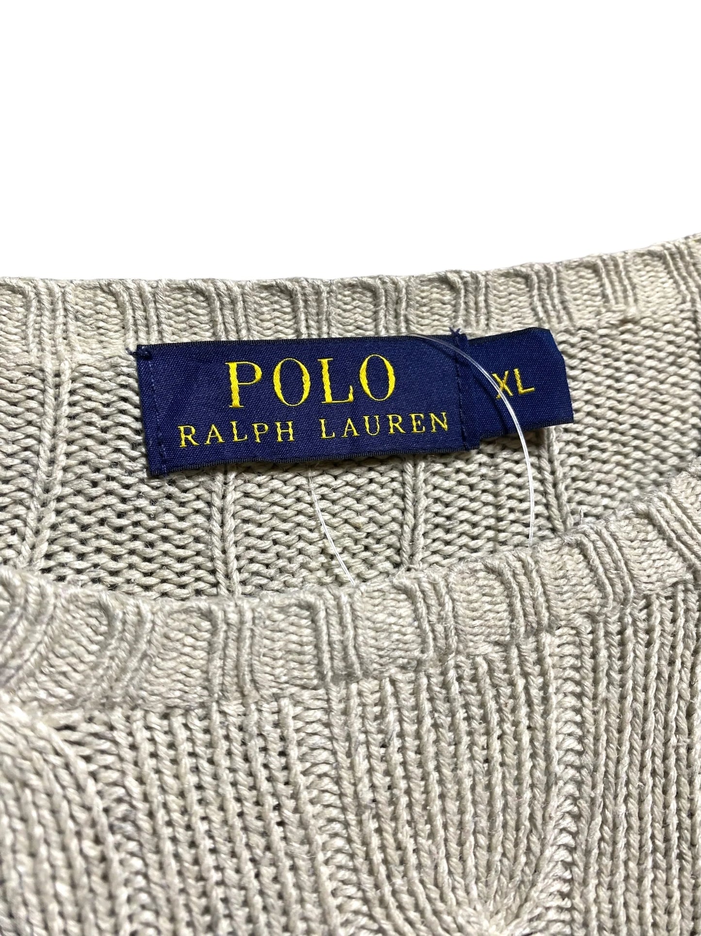 Polo Ralph Lauren ポロ ラルフローレン KNIT ニット セーター ケーブル タッサーシルク