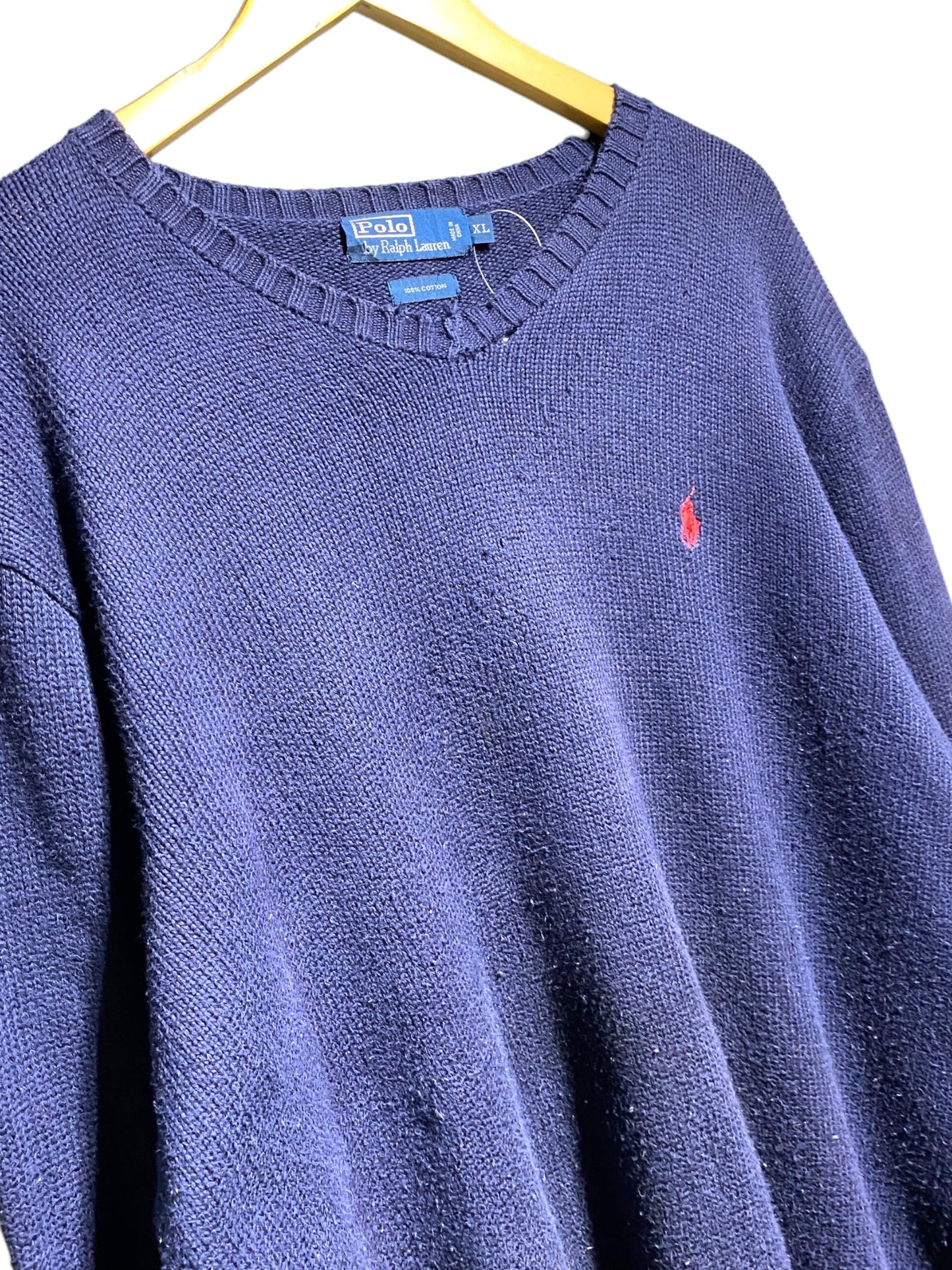 Polo Ralph Lauren ポロ ラルフローレン KNIT Vネック ニット セーター 無地