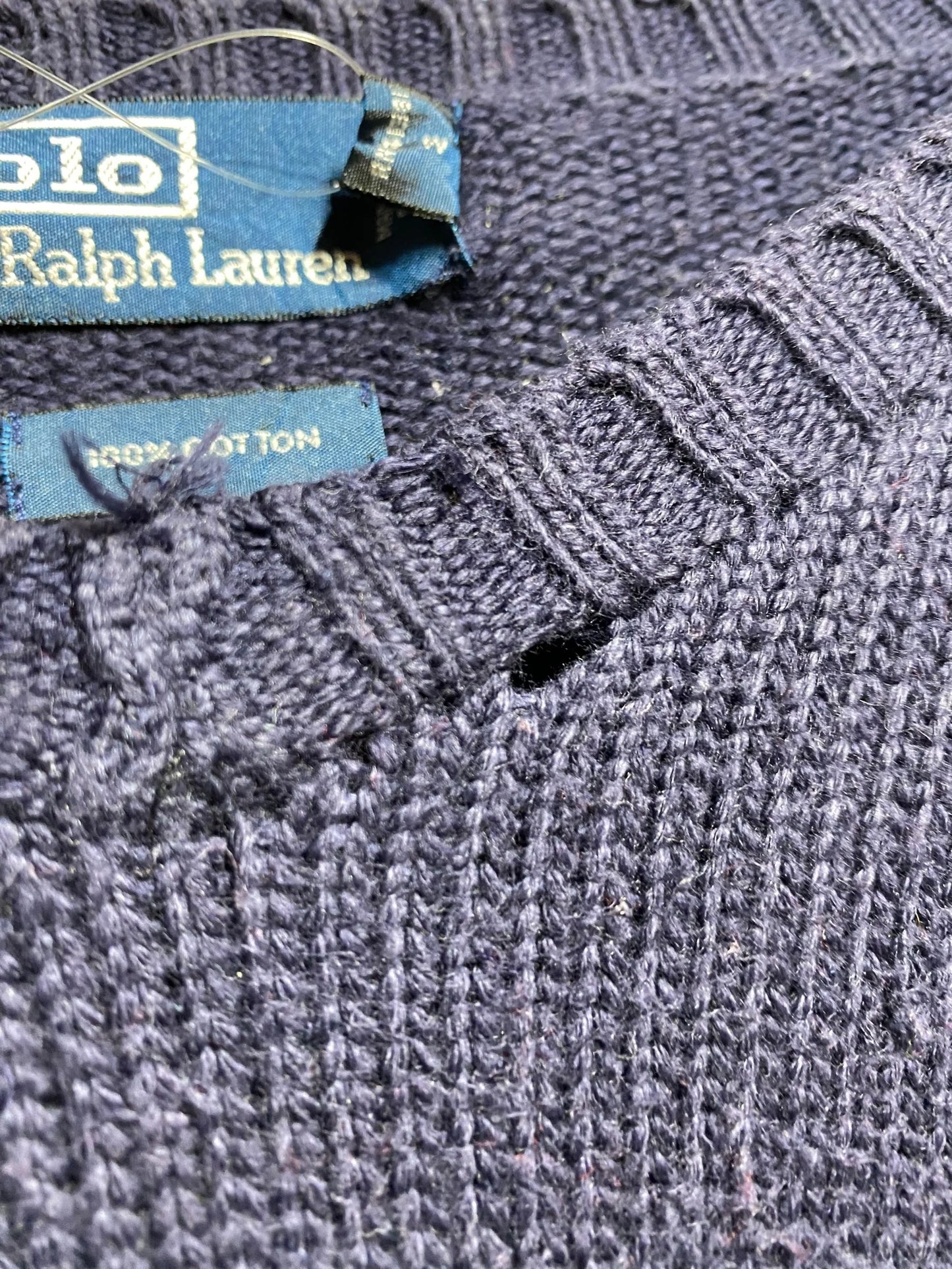 Polo Ralph Lauren ポロ ラルフローレン KNIT Vネック ニット セーター 無地