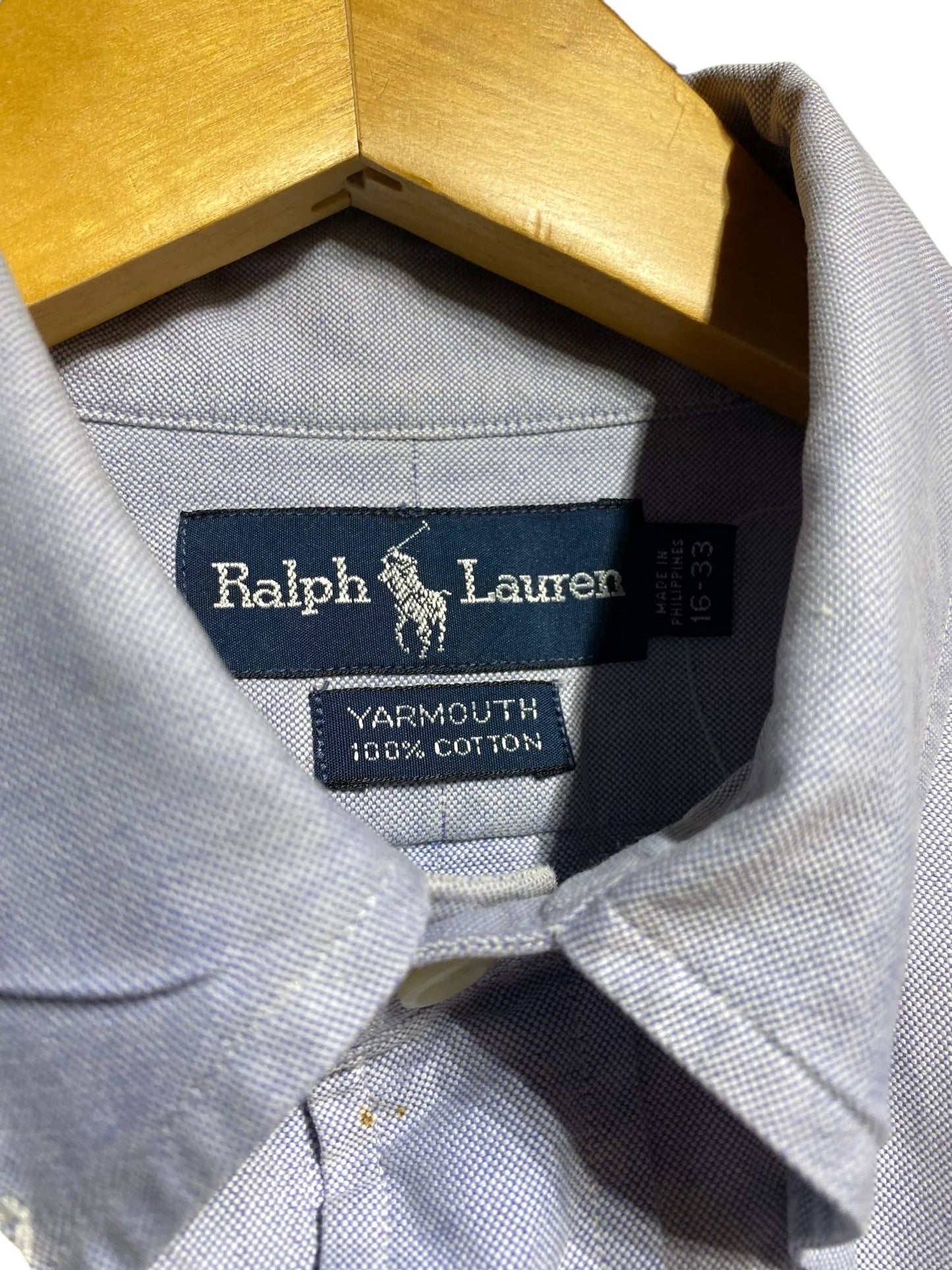 90s 90年代 Polo Ralph Lauren ポロ ラルフローレン 長袖シャツ ダンガリーシャツ