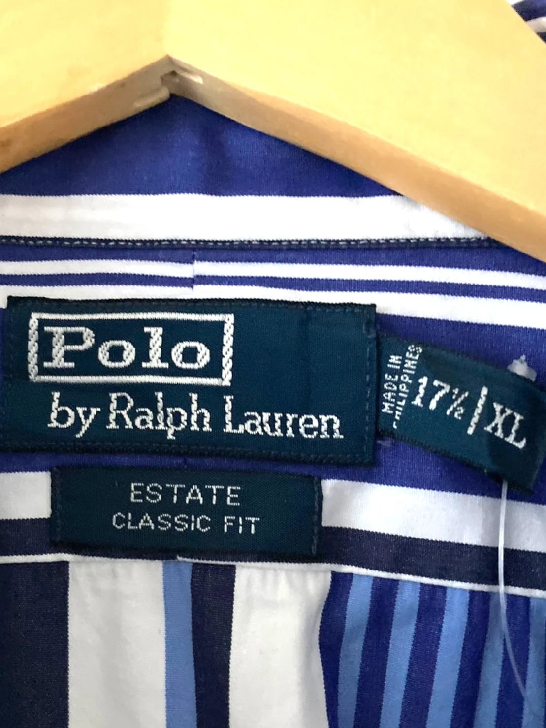 90s 90年代 Polo Ralph Lauren ポロ ラルフローレン 長袖シャツ ストライプ シャツ