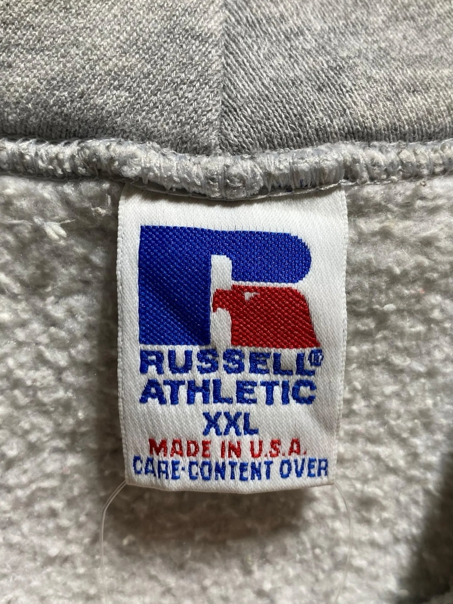 90s 90年代 Russell ラッセル USA製 無地 フーディ パーカー スウェット