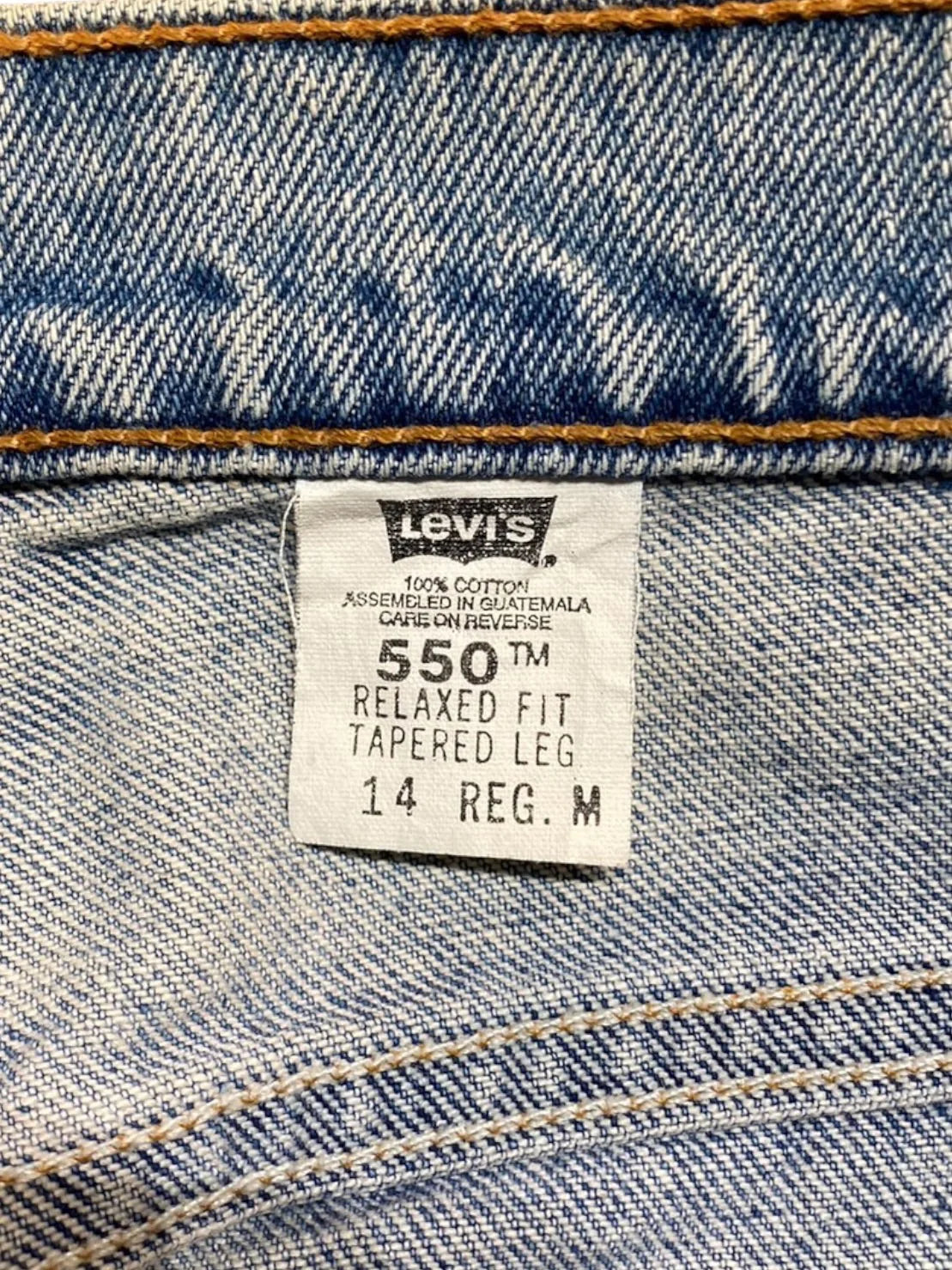 90s Levi’s リーバイス 550 リラックスフィット デニムパンツ