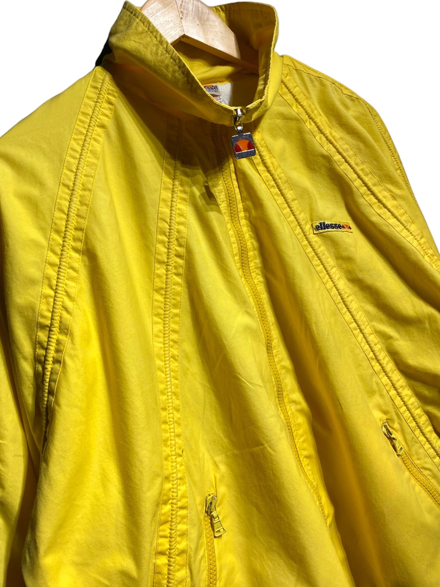 80年代 90年代 ellesse エレッセ Nylon track jacket ナイロントラックジャケット