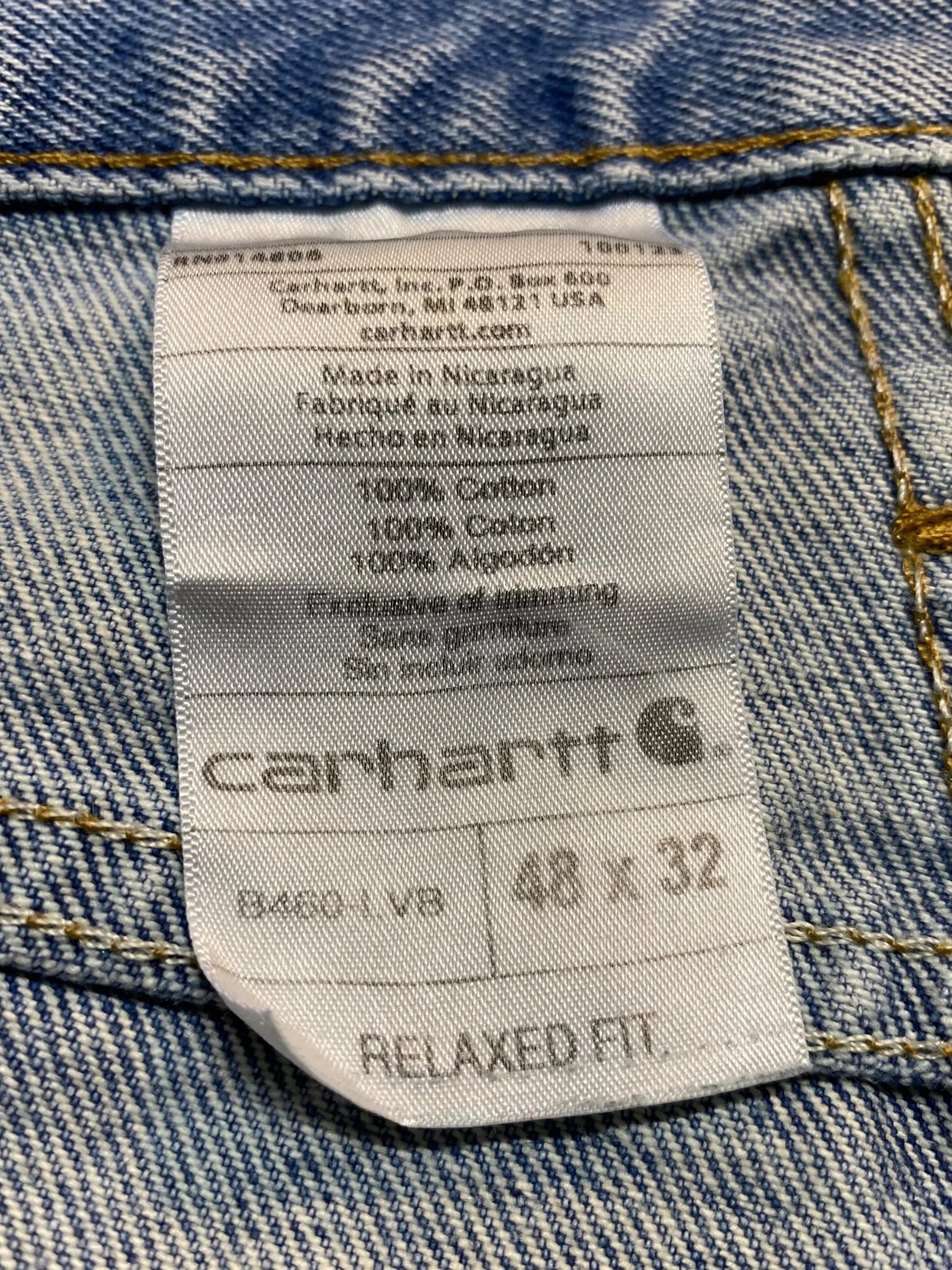 Carhartt カーハート Relaxed Fit リラックスフィット デニムパンツ オーバーサイズ