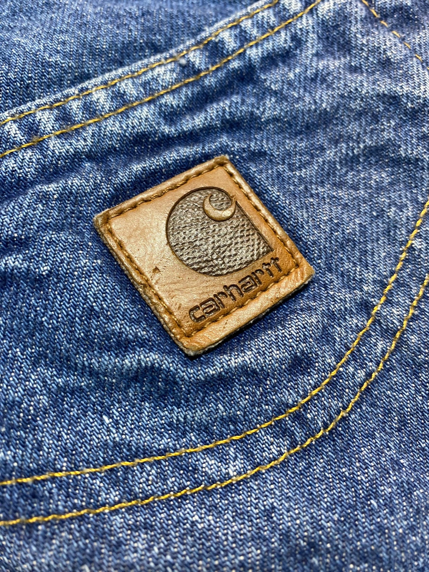 90年代 Carhartt カーハート デニムパンツ オーバーサイズ