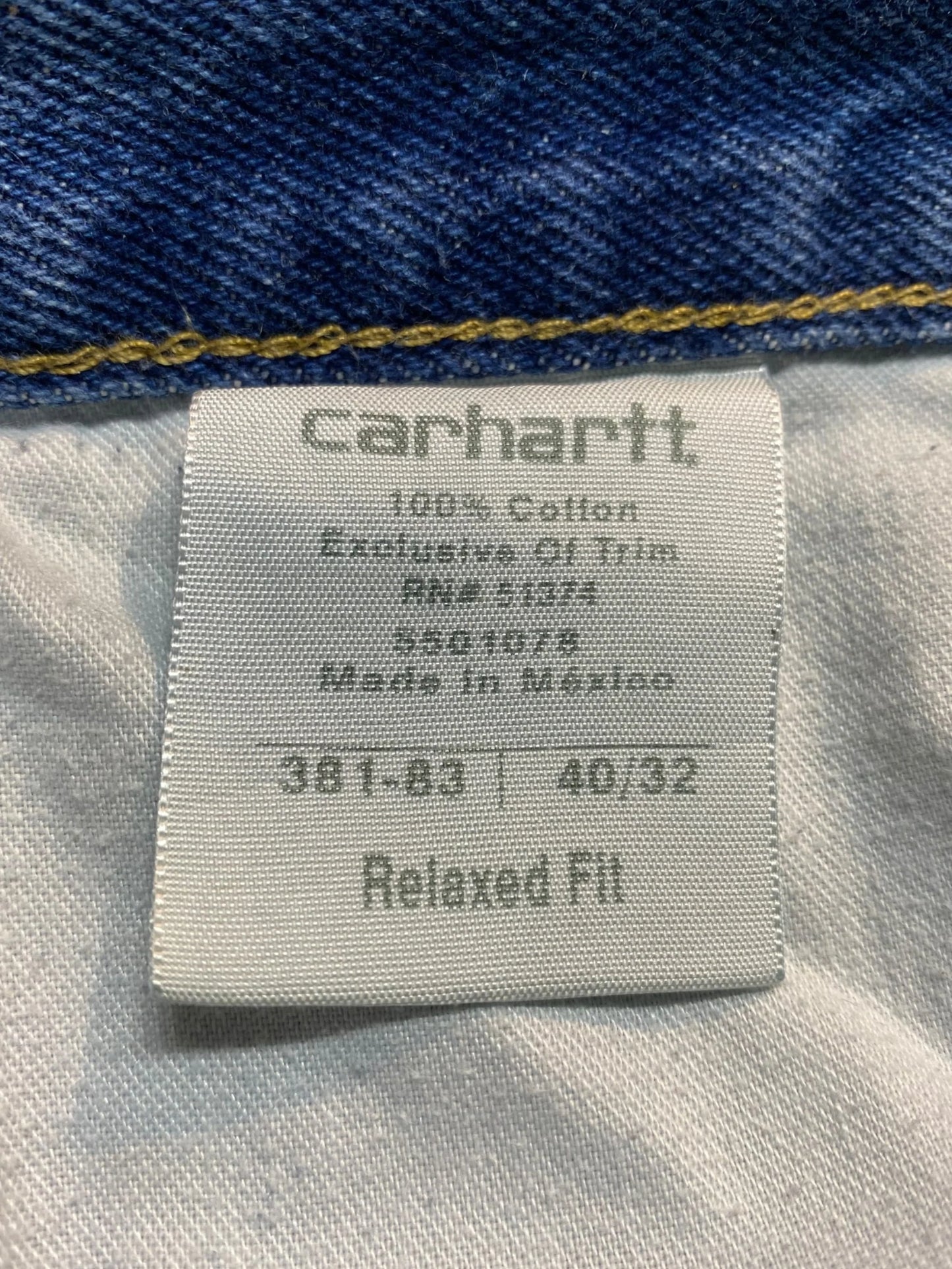 Carhartt カーハート Relaxed Fit リラックスフィット デニムパンツ オーバーサイズ