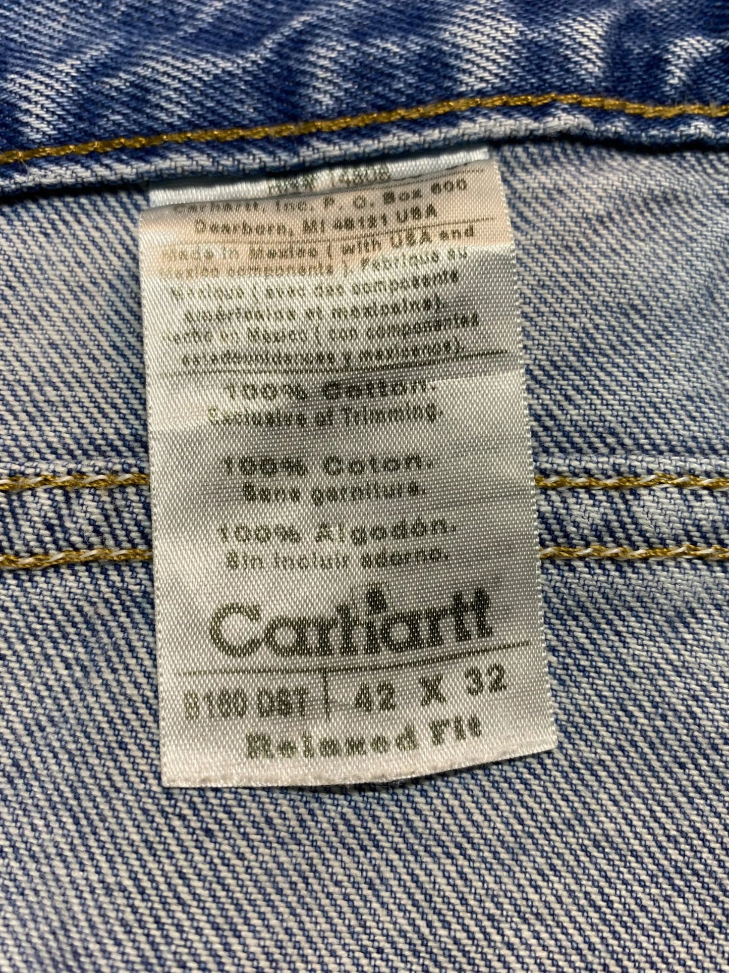 Carhartt カーハート Relaxed Fit リラックスフィット デニムパンツ オーバーサイズ