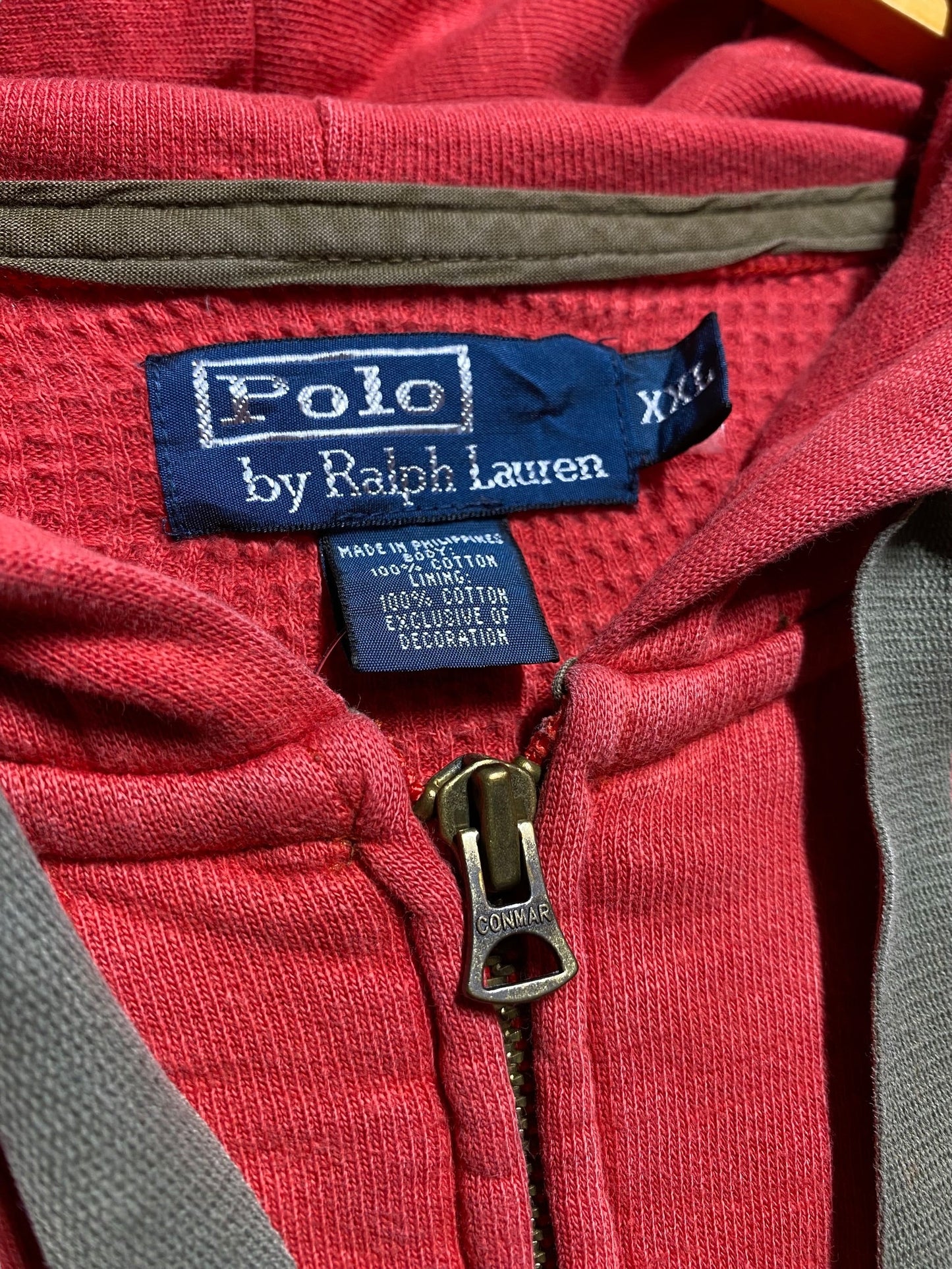 90年代 00年代 Polo Ralph Lauren ポロ ラルフローレン ジップパーカ フーディ スウェット