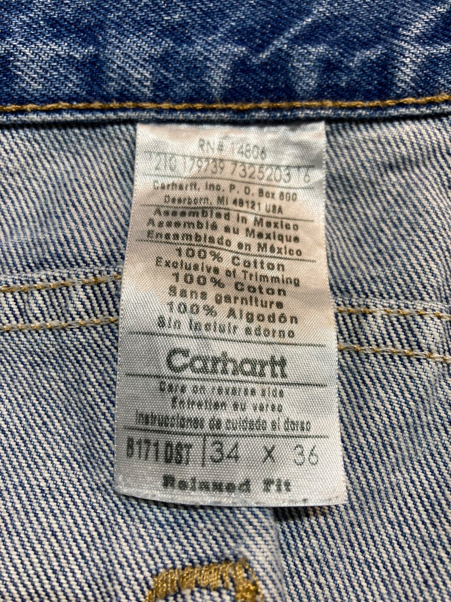 Carhartt カーハート リラックスフィット デニムパンツ オーバーサイズ