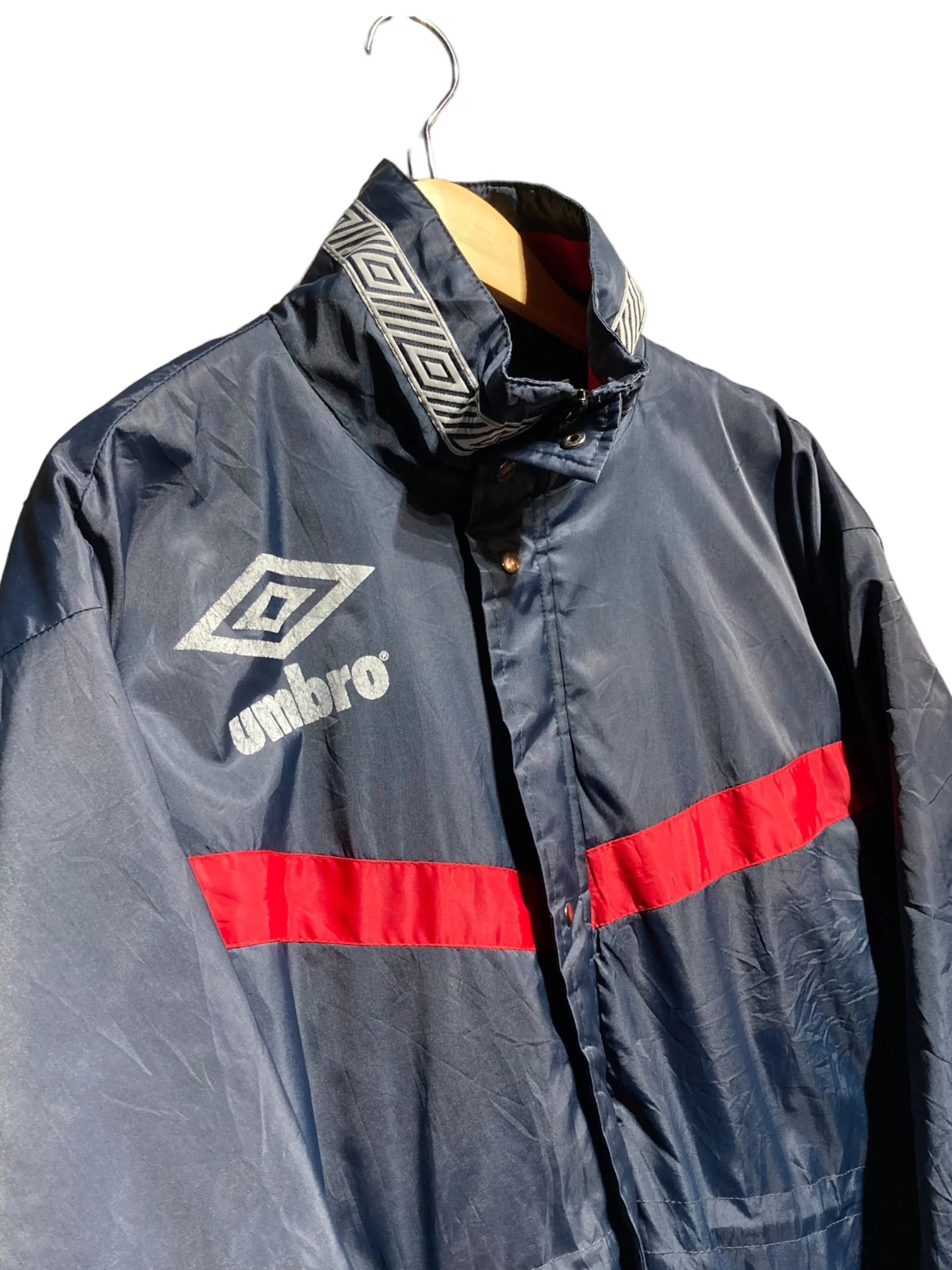 80年代 umbro アンブロ 中綿 ナイロンジャケット アウター