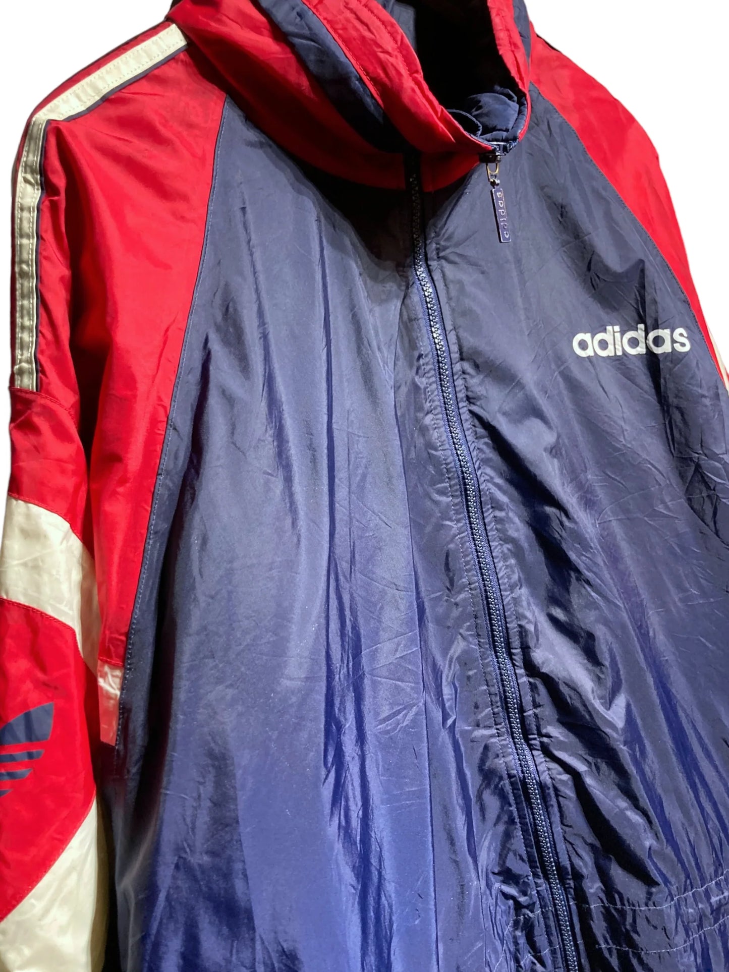 80年代 adidas アディダス 中綿 ナイロンジャケット アウター