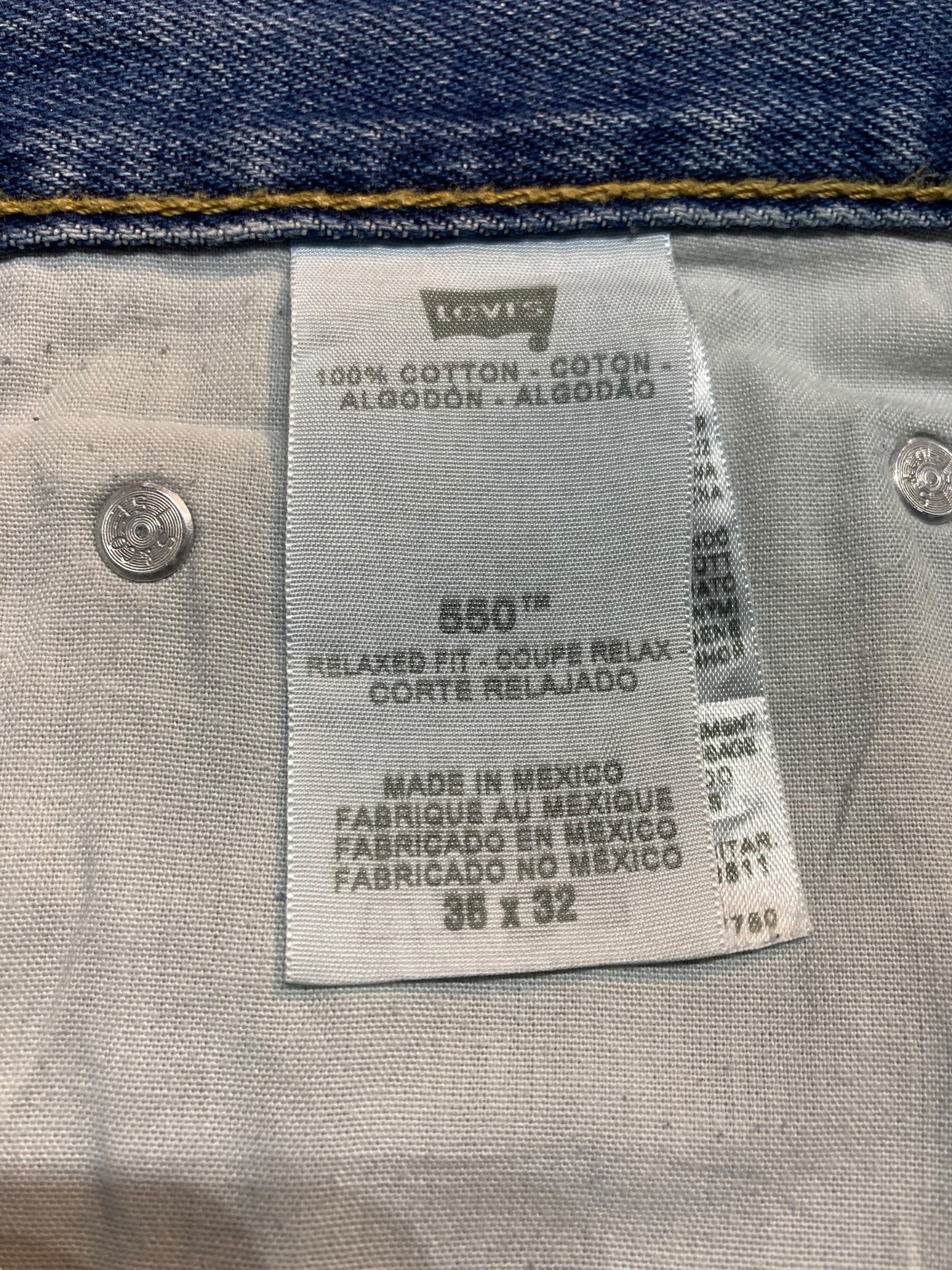 Levi’s リーバイス 550 リラックスフィット デニムパンツ