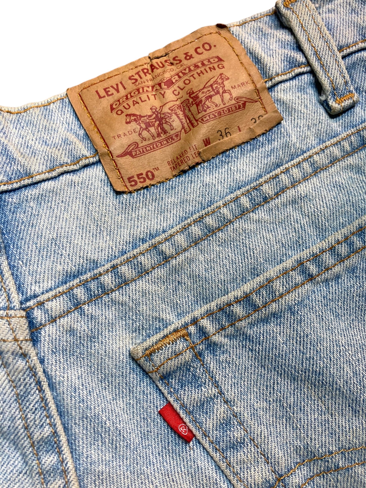 90s Levi’s リーバイス 550 リラックスフィット デニムパンツ