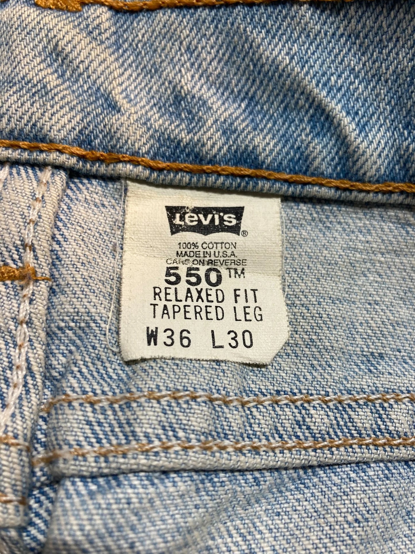 90s Levi’s リーバイス 550 リラックスフィット デニムパンツ