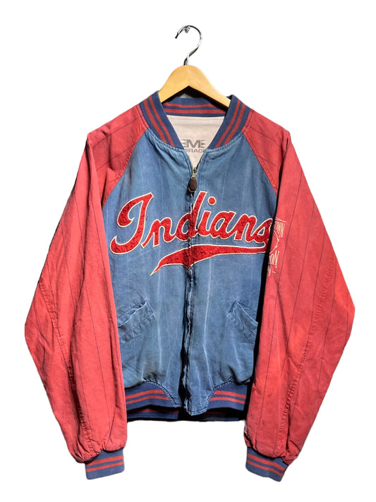 MIRAGE 90s stadium jacket スタジアムジャケット MLB Indians クリーブランド インディアンズ