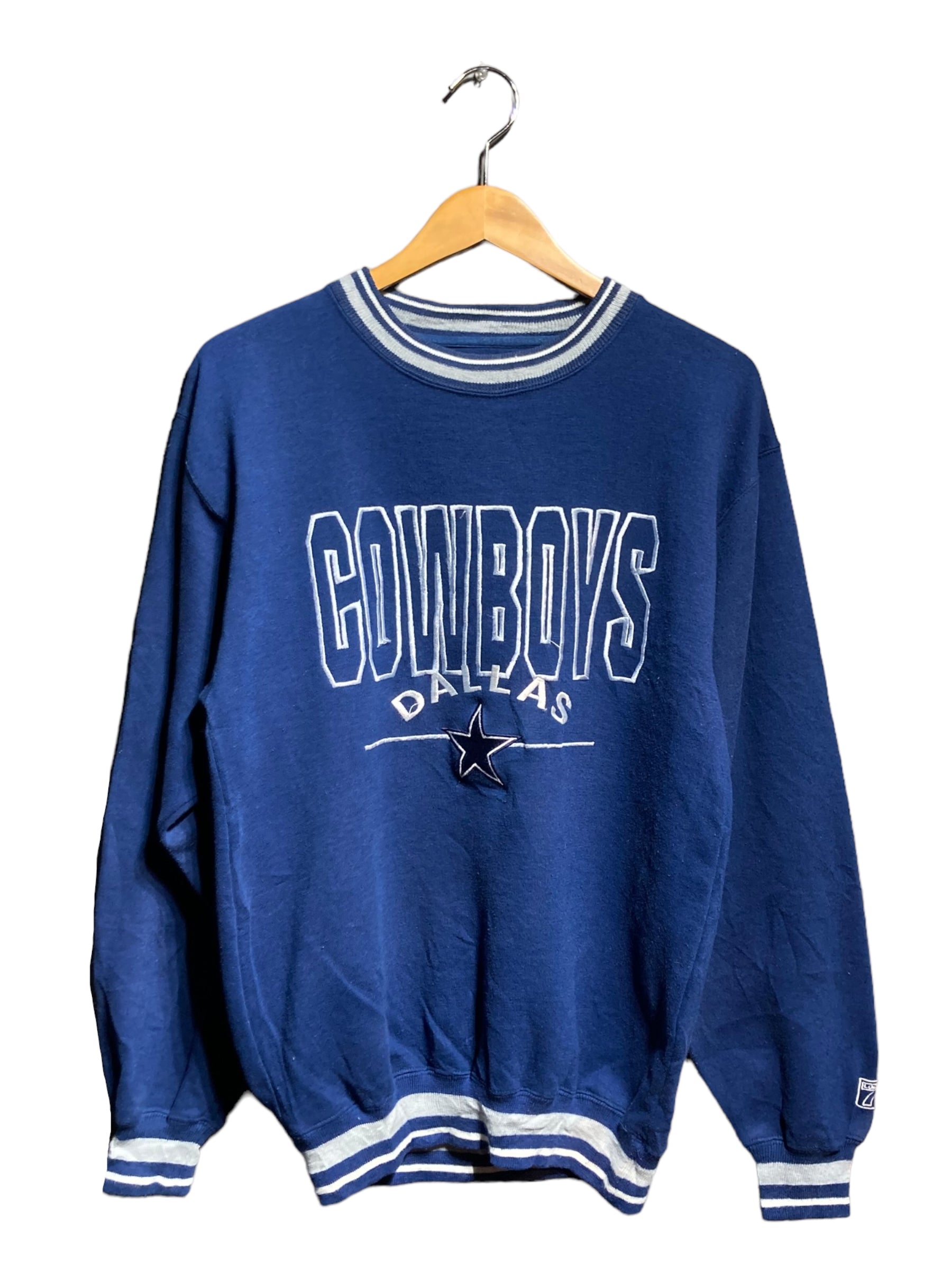 90s sweat LOGO7 NFL COWBOYS カウボーイズ デザインスウェット