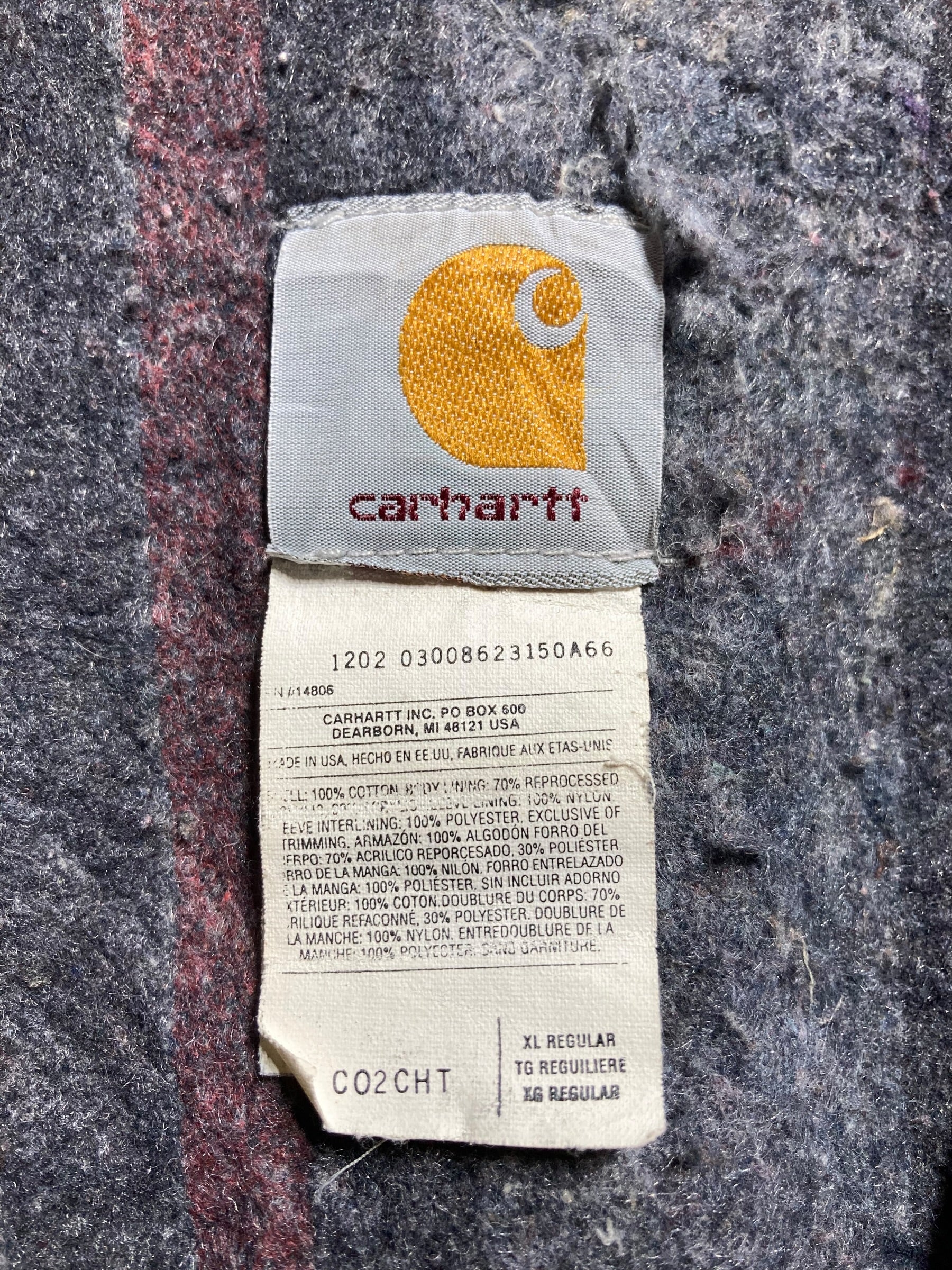 90s carhartt カーハート ミシガンチョアコート カバーオール ダック地 アウター