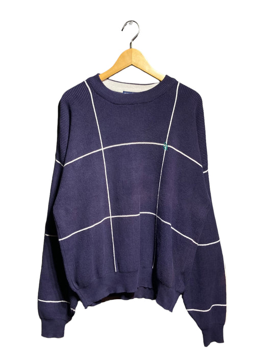 90s nautica ノーティカ ノーチカ knit sweater ニット セーター デザイン コットン