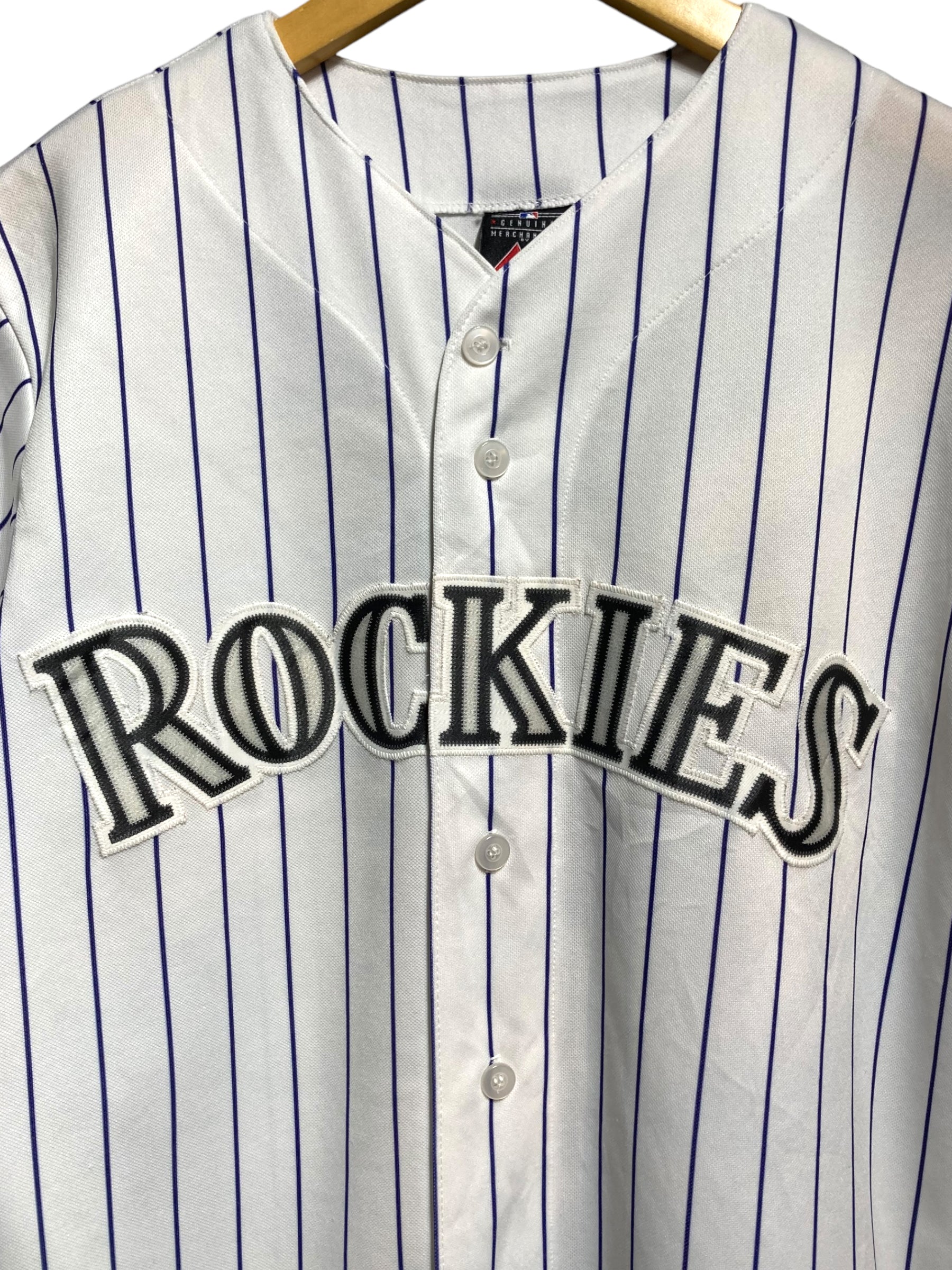 ROCKIES ロッキーズ Majestic MLB BASEBALL ベースボールシャツ ユニフォーム