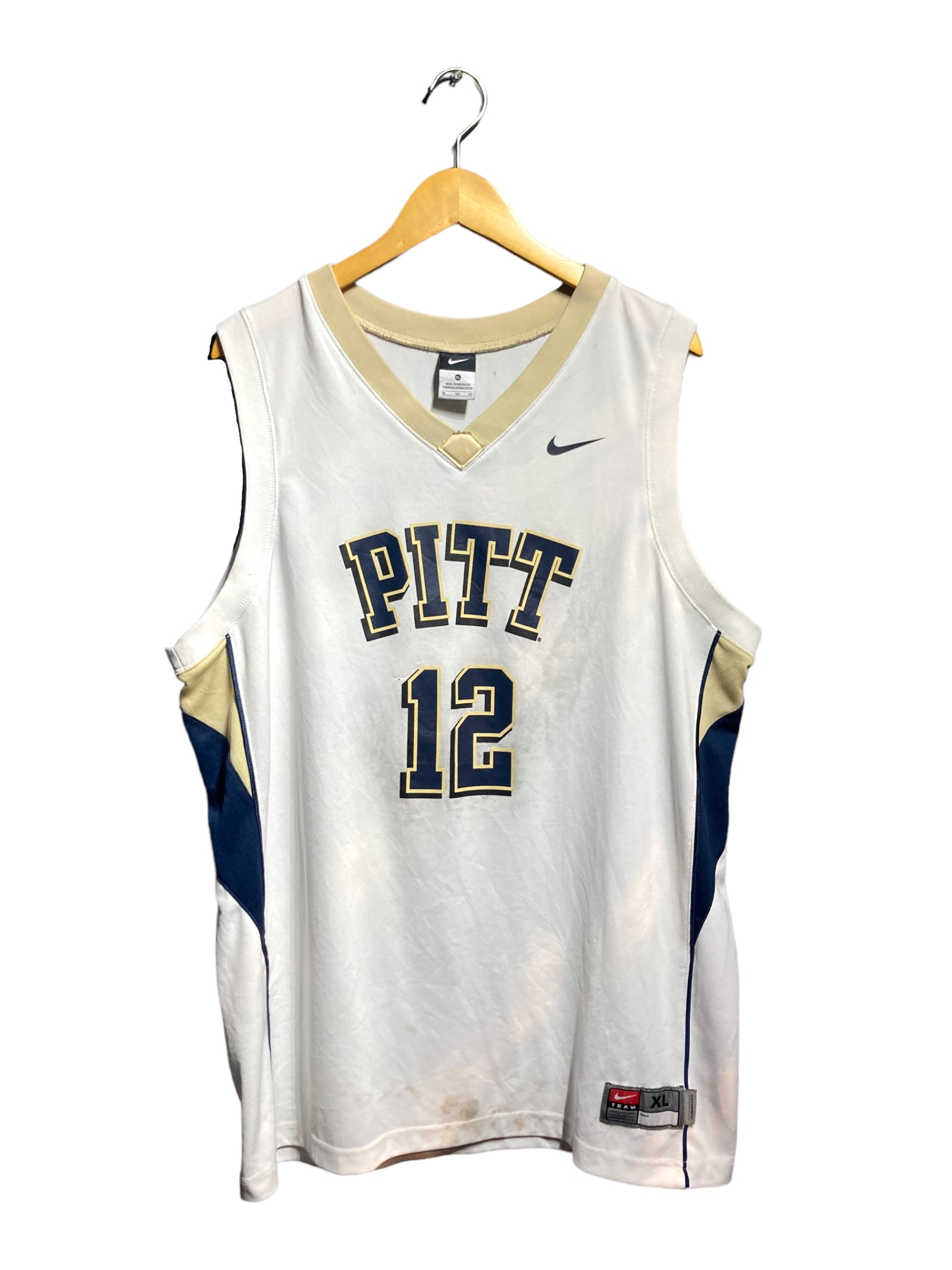 PITT ピッツバーグ大学 カレッジ NIKE ナイキ バスケ ゲームシャツ