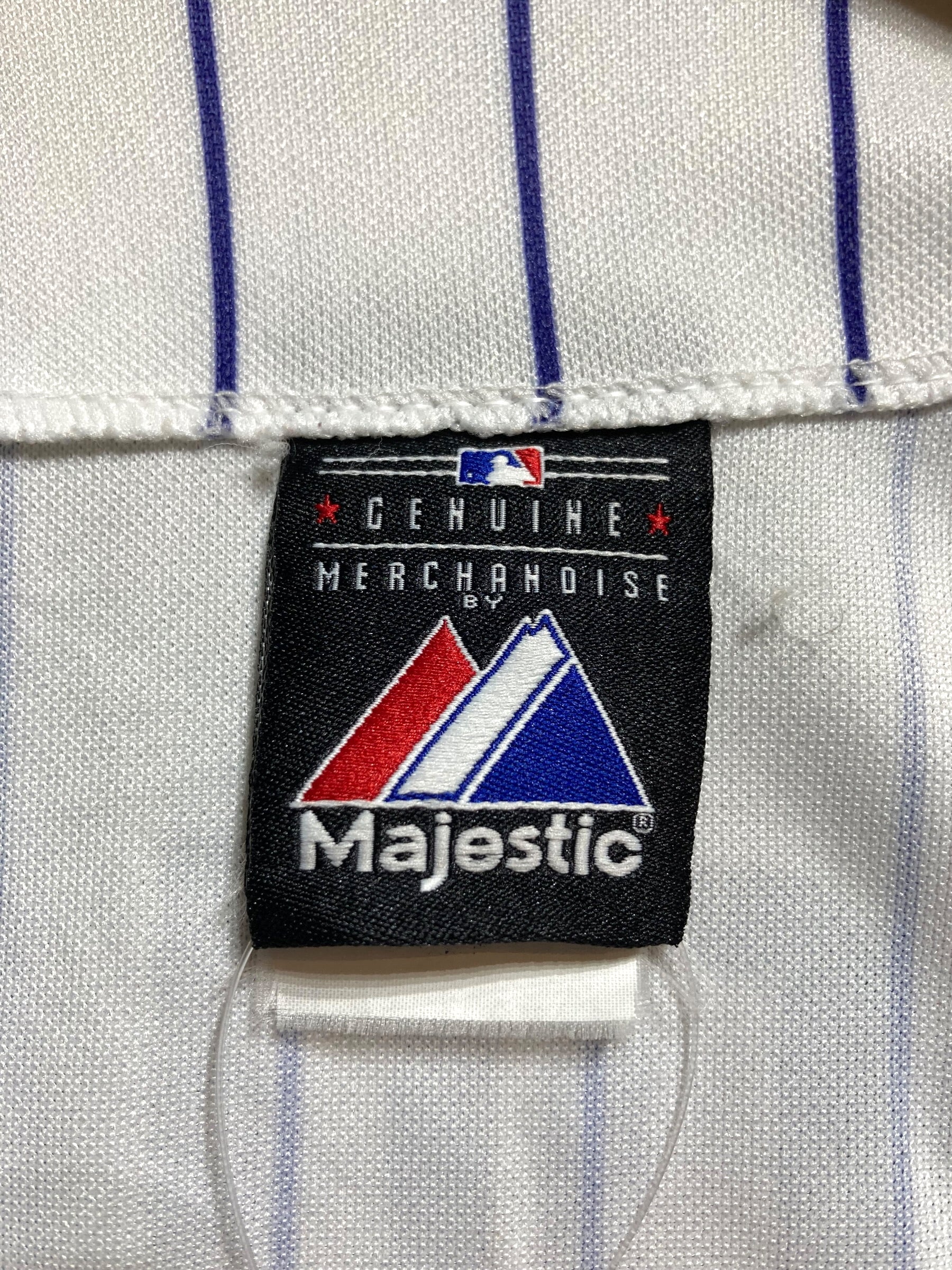 ROCKIES ロッキーズ Majestic MLB BASEBALL ベースボールシャツ