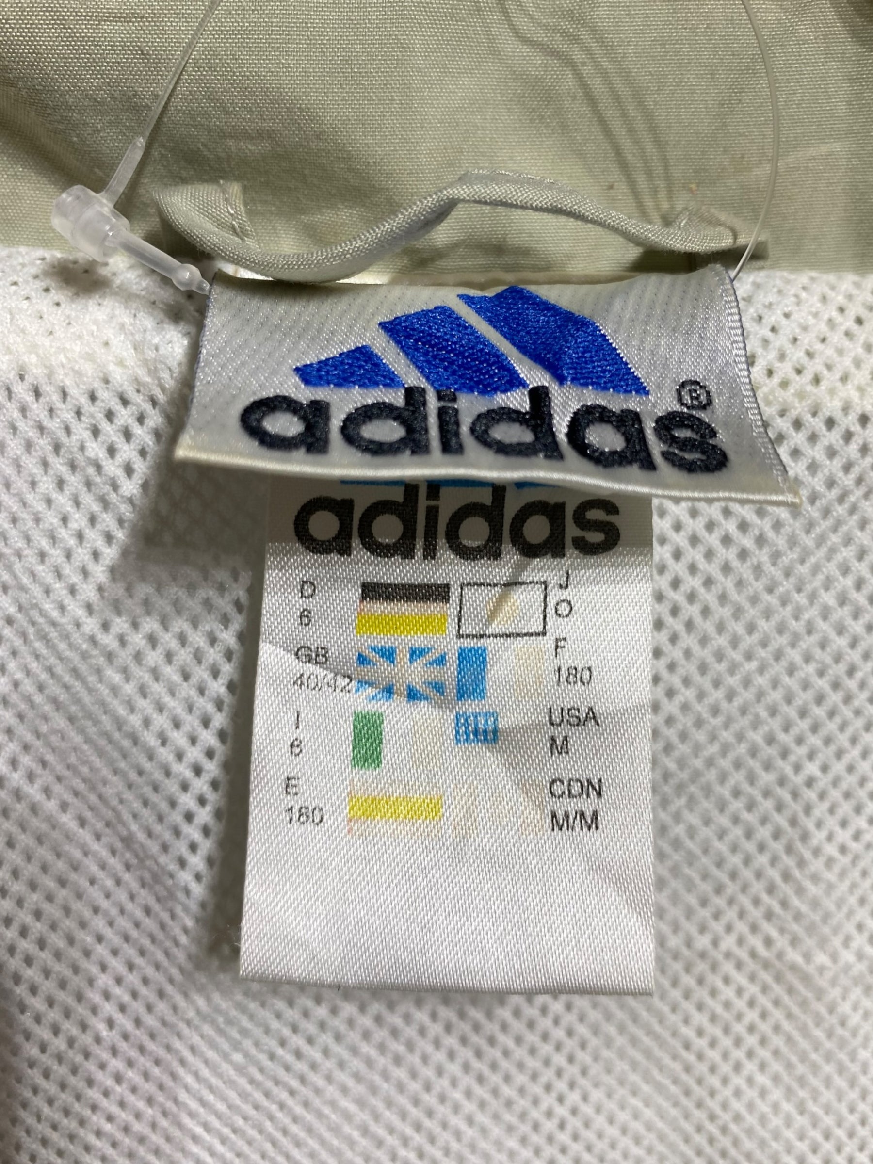 90年代 adidas アディダス Nylon track jacket ナイロントラック