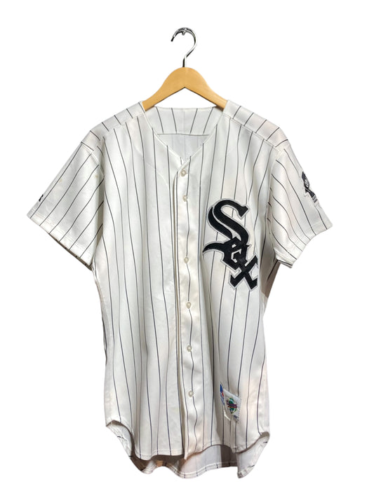 White SOX ホワイトソックス Russell MLB BASEBALL ベースボールシャツ ユニフォーム