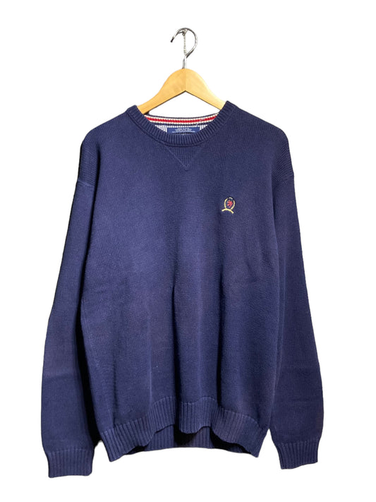 90s TOMMY HILFIGER トミーヒルフィガー knit sweater ニット セーター デザイン