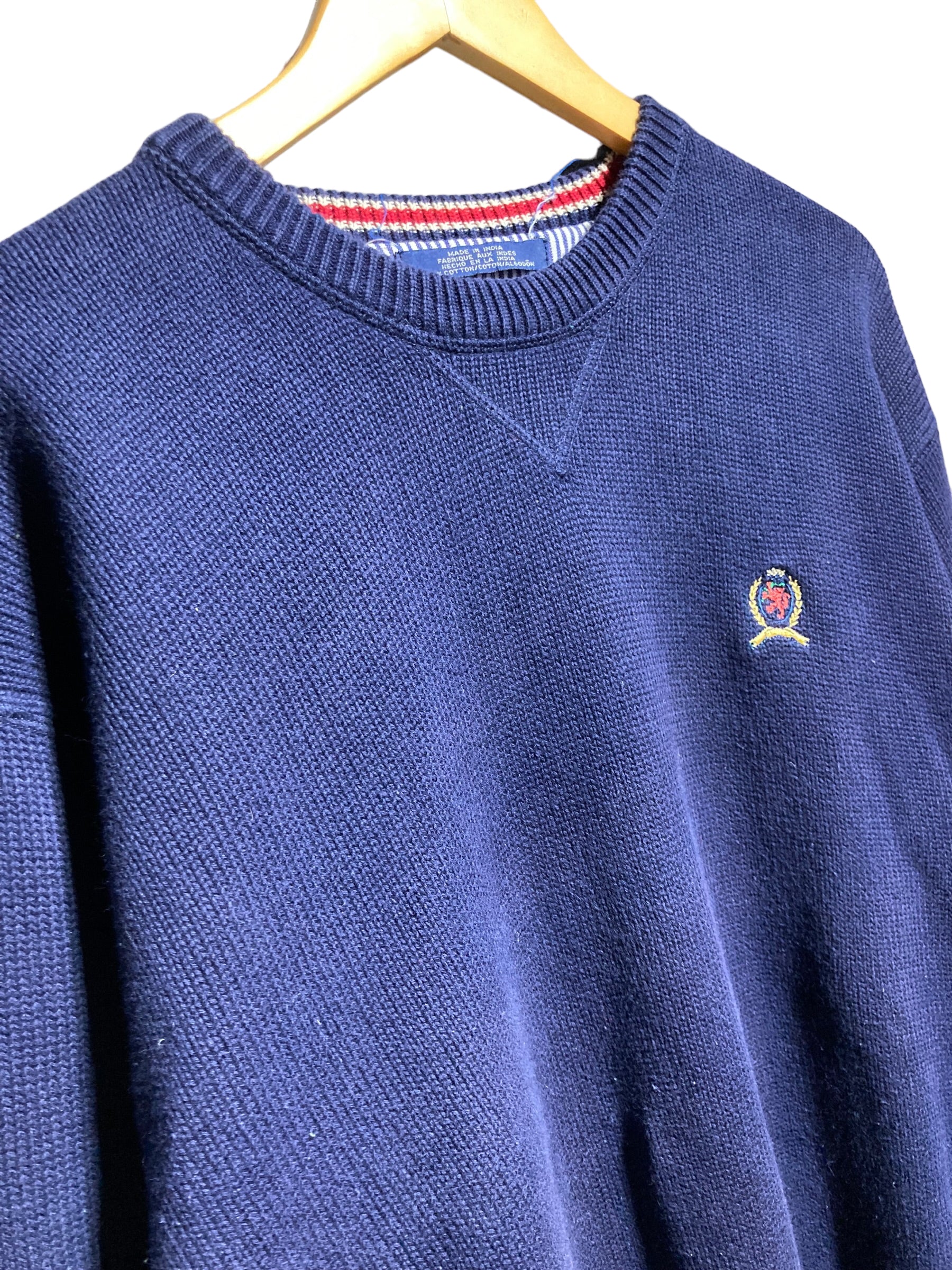 90s TOMMY HILFIGER トミーヒルフィガー knit sweater ニット セーター