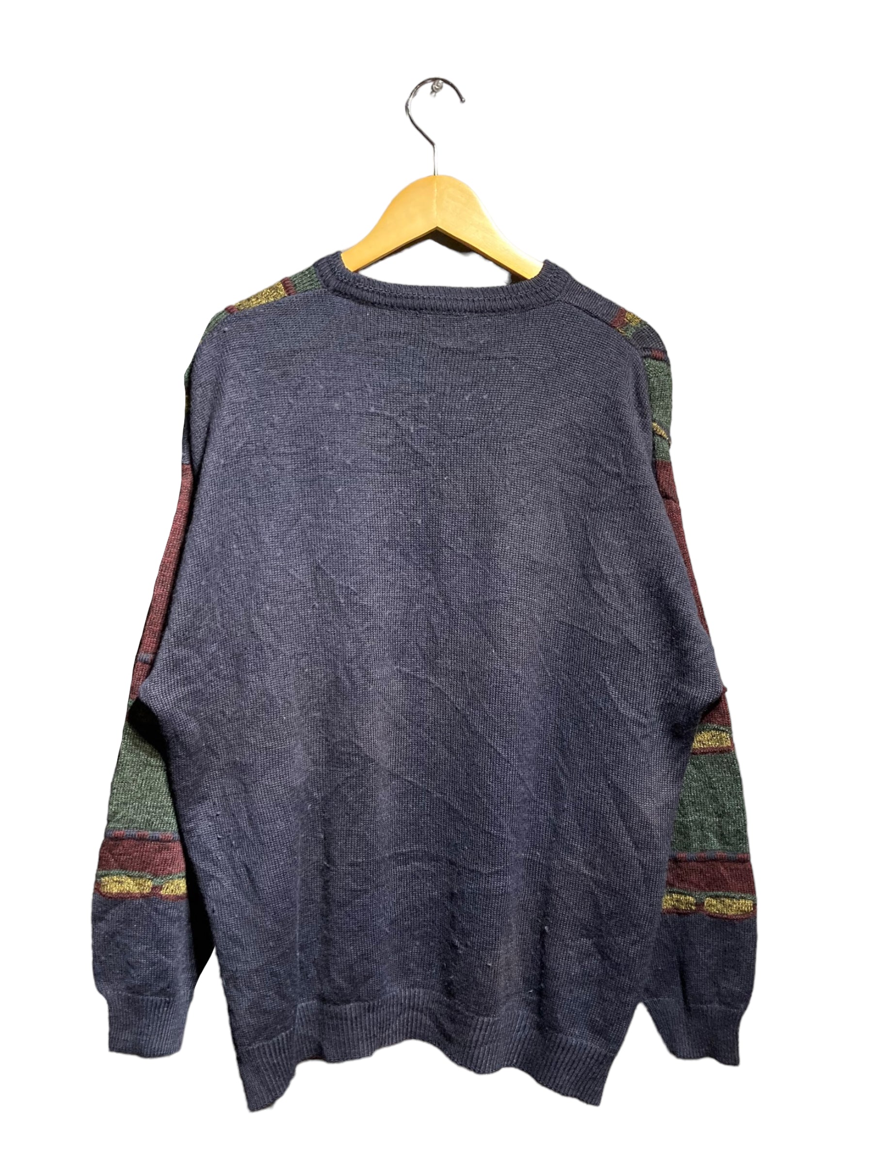 CAPTAIN knit sweater ウールニット 3Dニット セーター – STORAGE