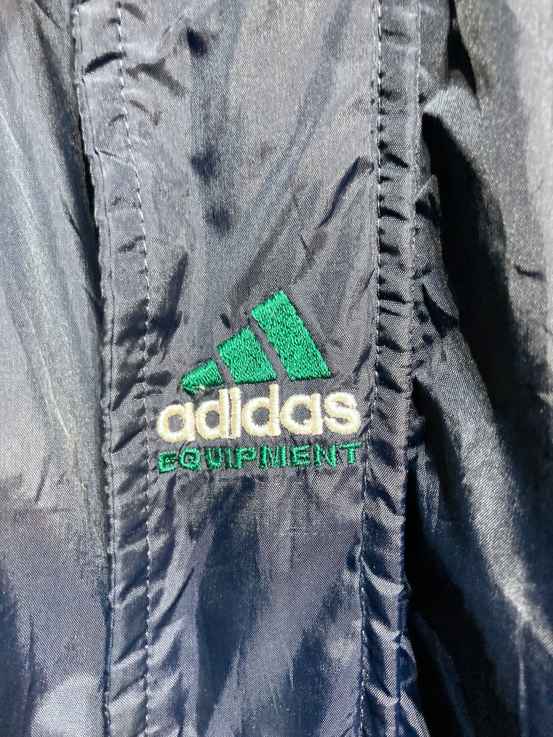 90年代 adidas アディダス ヴィンテージ 中綿 ナイロンジャケット