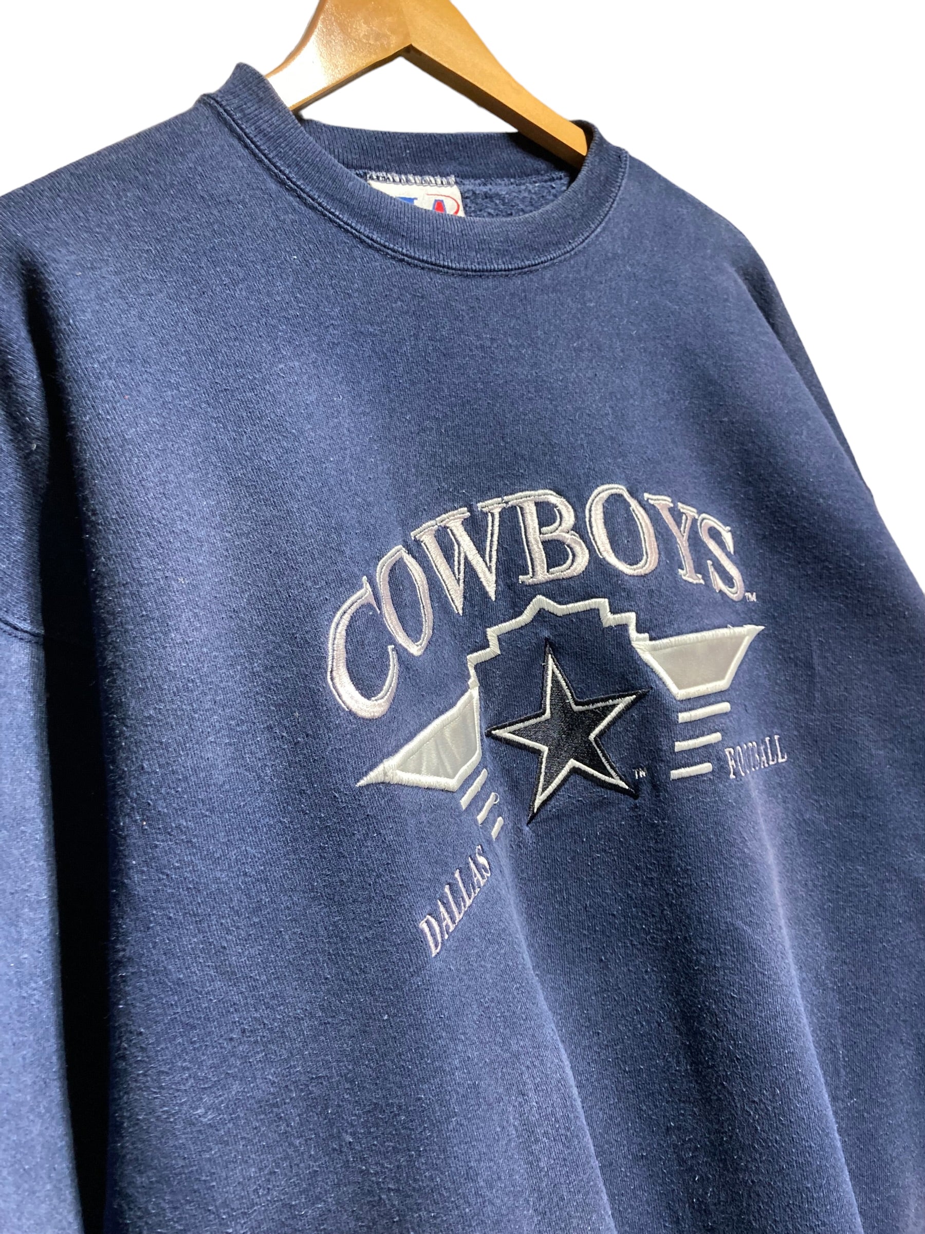 90s sweat LOGOATHLETIC NFL COWBOYS カウボーイズ デザインスウェット