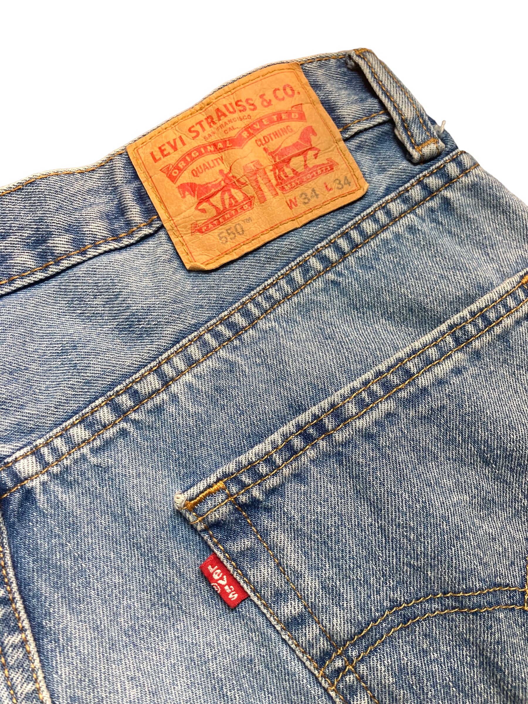 Levi's リーバイス 550 リラックスフィット デニムパンツ – STORAGE