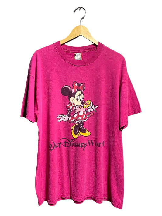 90s 90年代 Disney  Designs ミニー DISNEY ディズニー キャラクター アニメ 半袖 Tシャツ